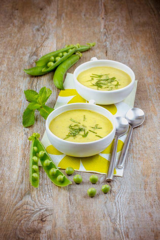 Crème « glacée » de petits pois - Recette Perfectmix Cook | Moulinex