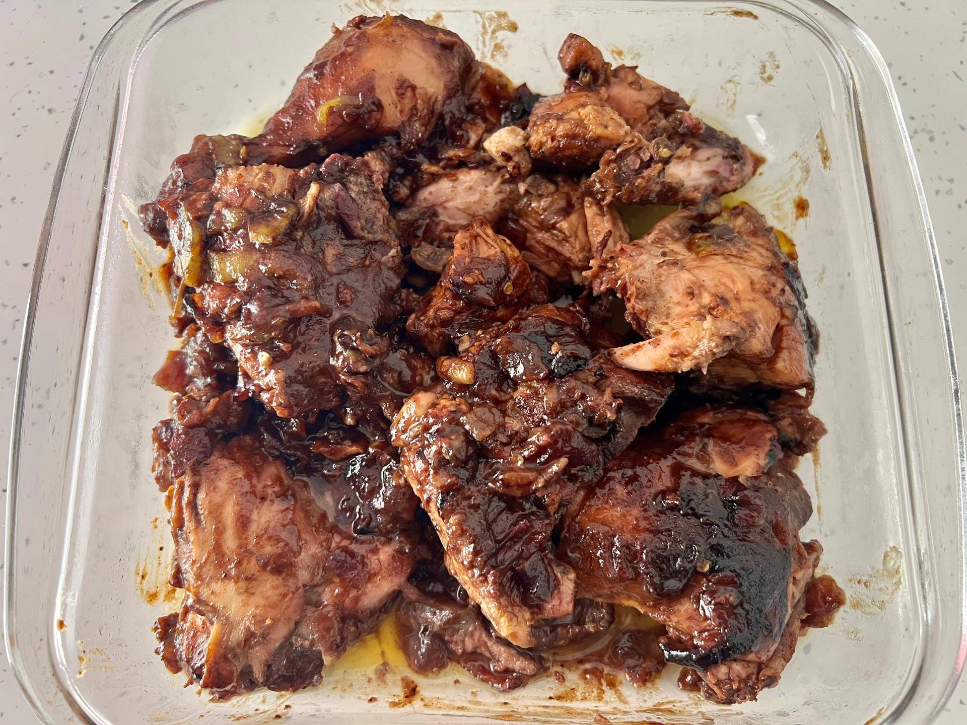 Poulet boucané au rhum vieux et à la crème de coco - Recette Cookeo V3 | Moulinex