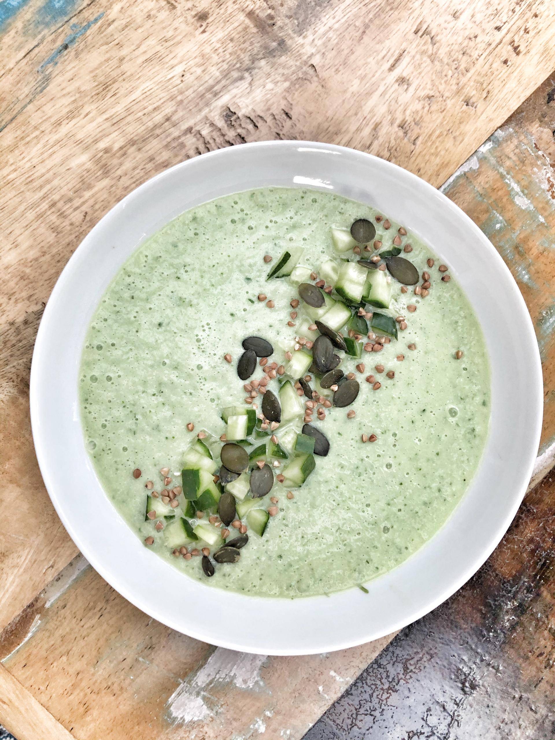 Soupe froide concombre fromage blanc - Recepten Companion XL | Moulinex