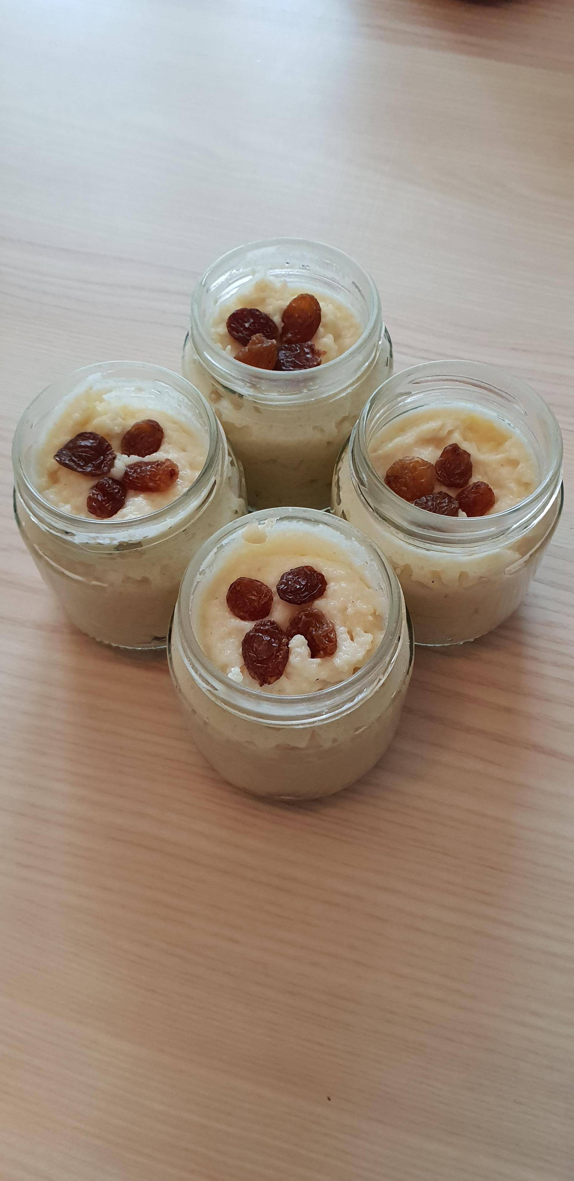 Crème de Semoule aux raisins - Recepten Companion | Moulinex