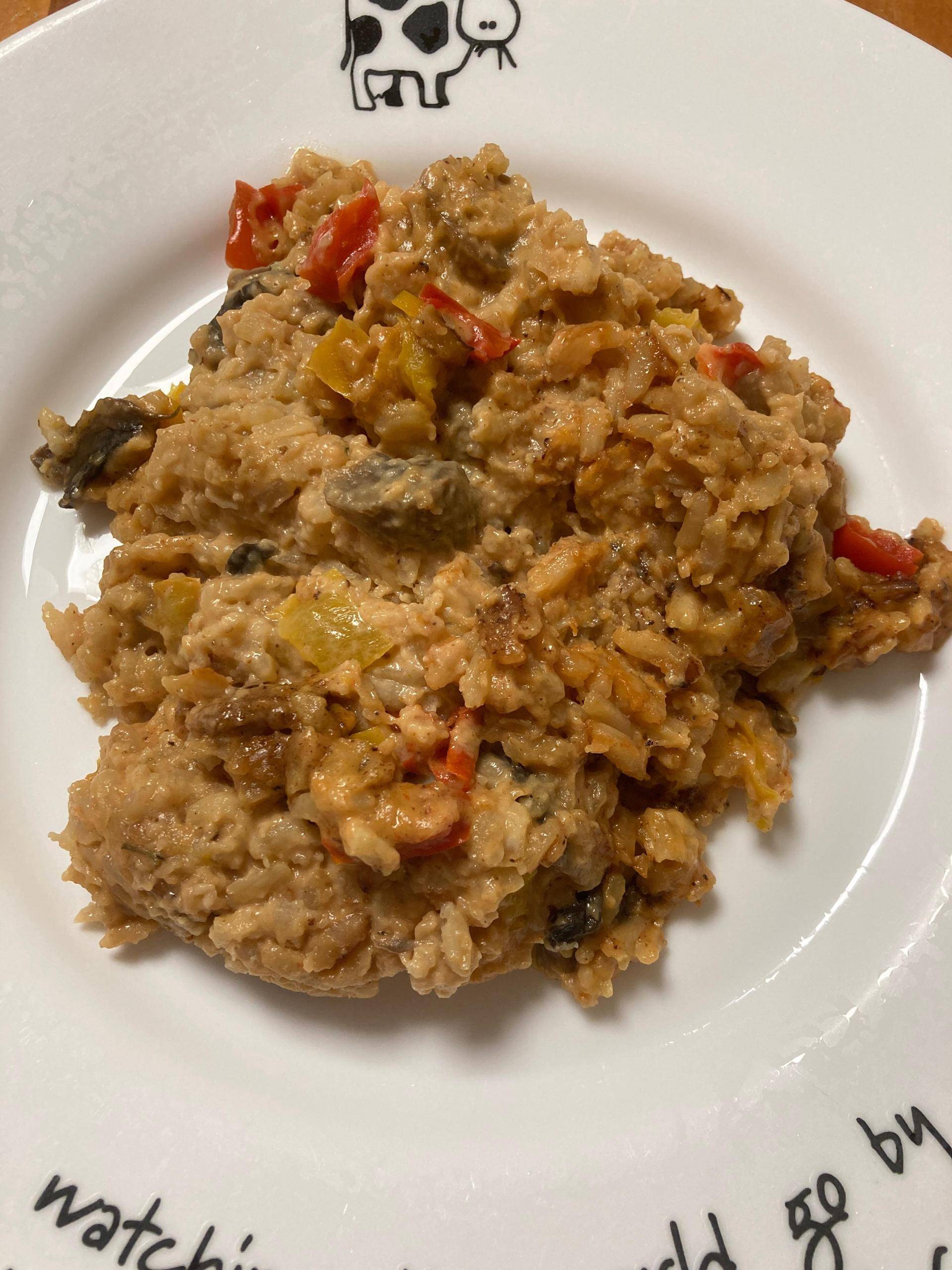 Risotto poivrons-champignons de Nannou - Recepten Cookeo | Moulinex