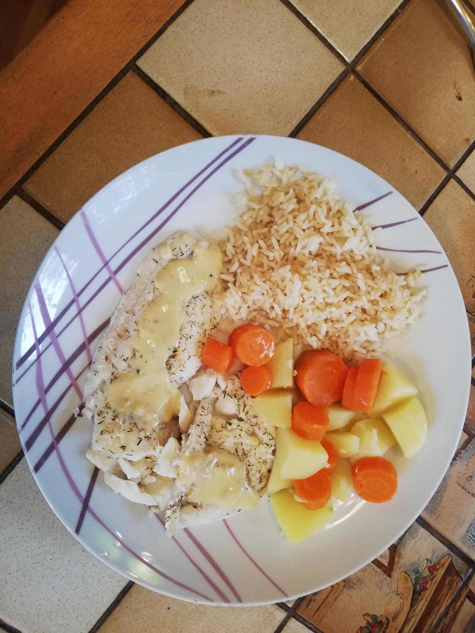 Eglefin, carottes, pommes de terre et riz - Recepten Companion Connect XL | Moulinex