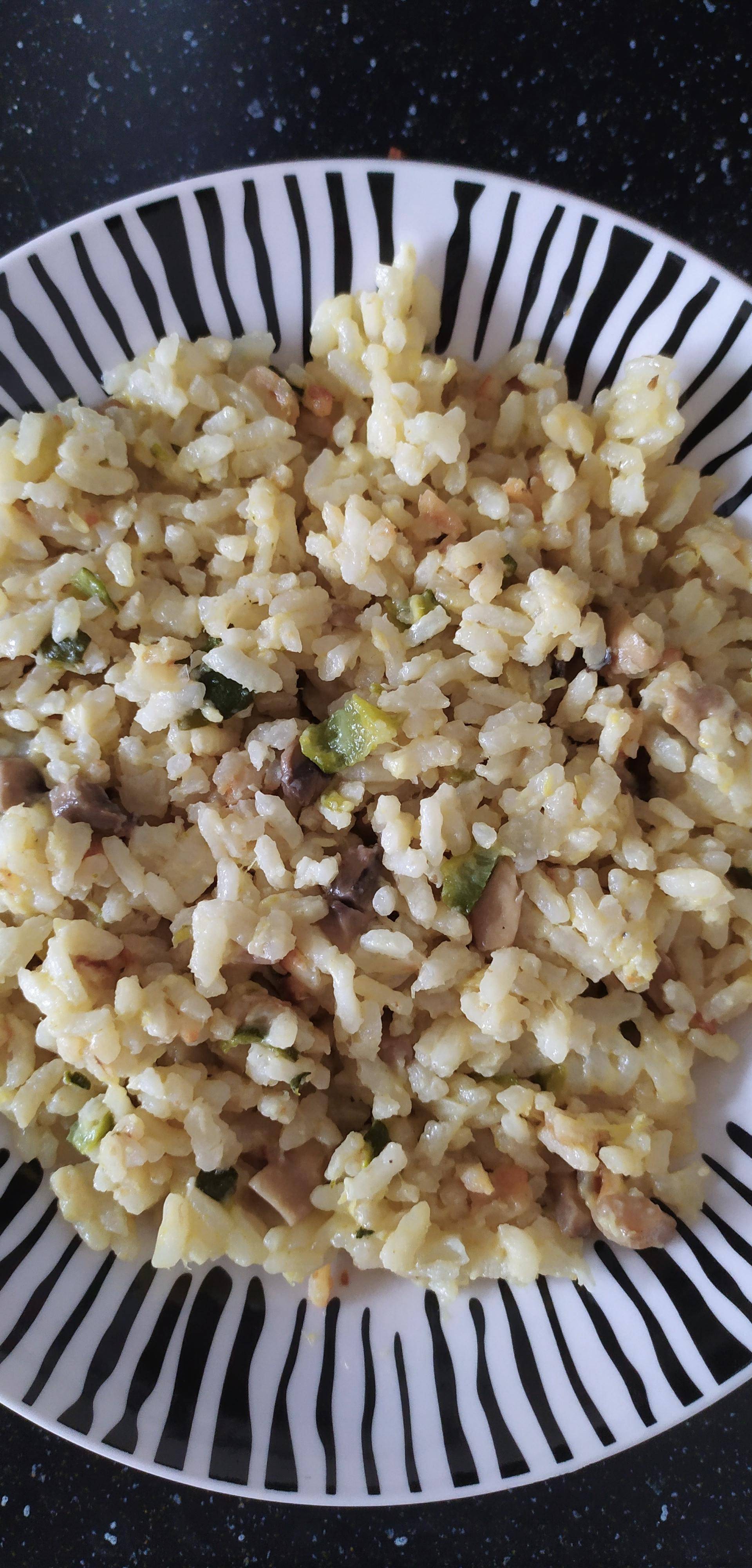 Risotto végétarien aux champignons et courgettes - Recette Cookeo V3 Mini | Moulinex