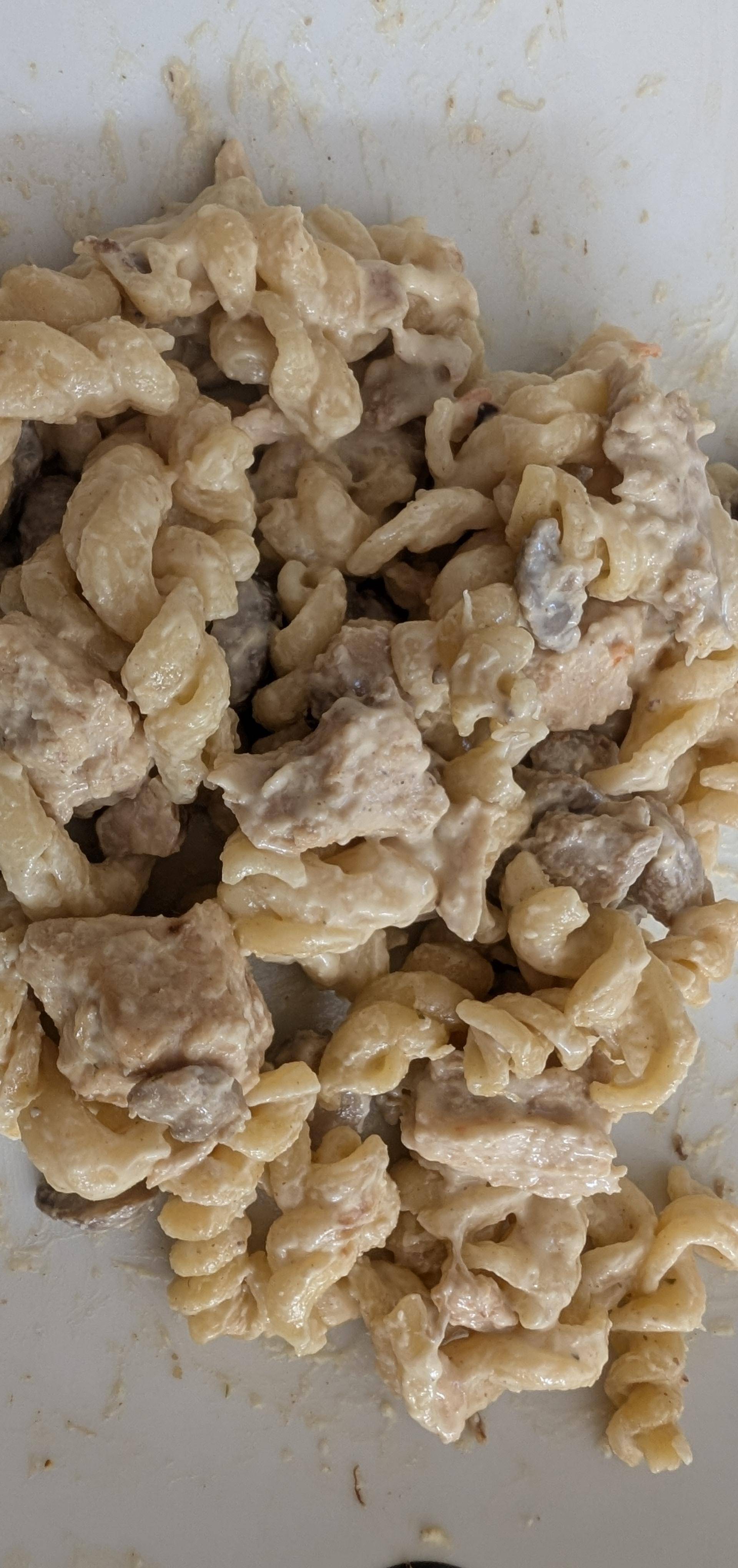 Pâtes poulet champignon moutarde - Recette Cookeo | Moulinex