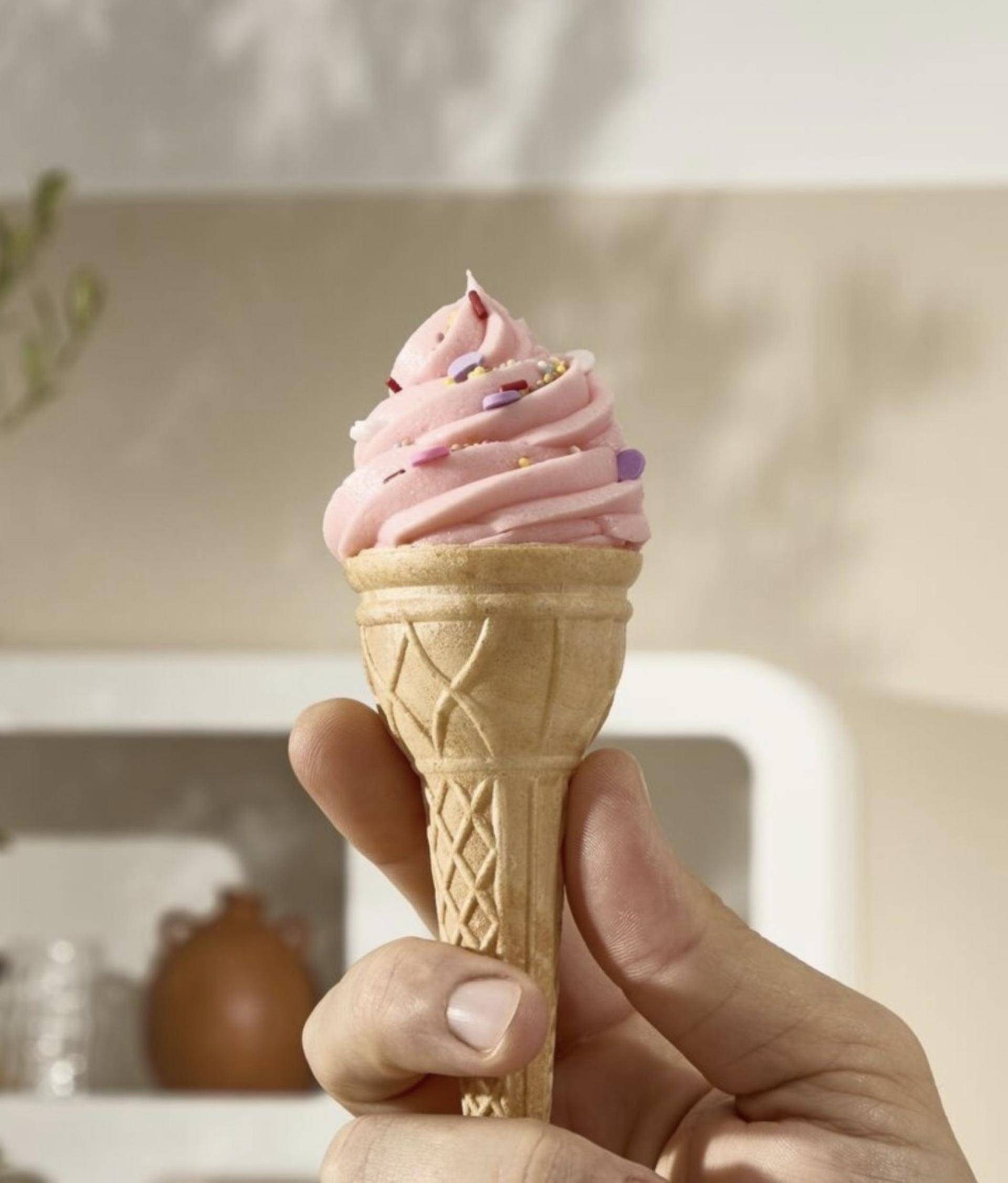 Glace à la barbe à Papa - Recette Freezi | Moulinex