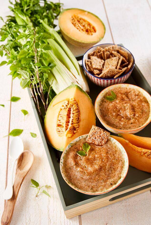 Soupe de melon et céleri - Recette Perfectmix + | Moulinex