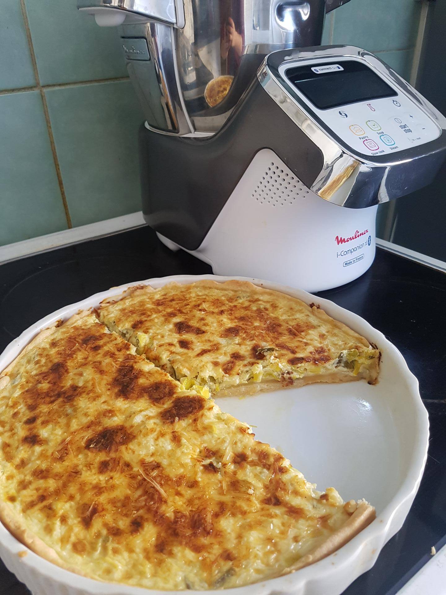 Tarte au poireaux - Recepten Companion Connect XL | Moulinex