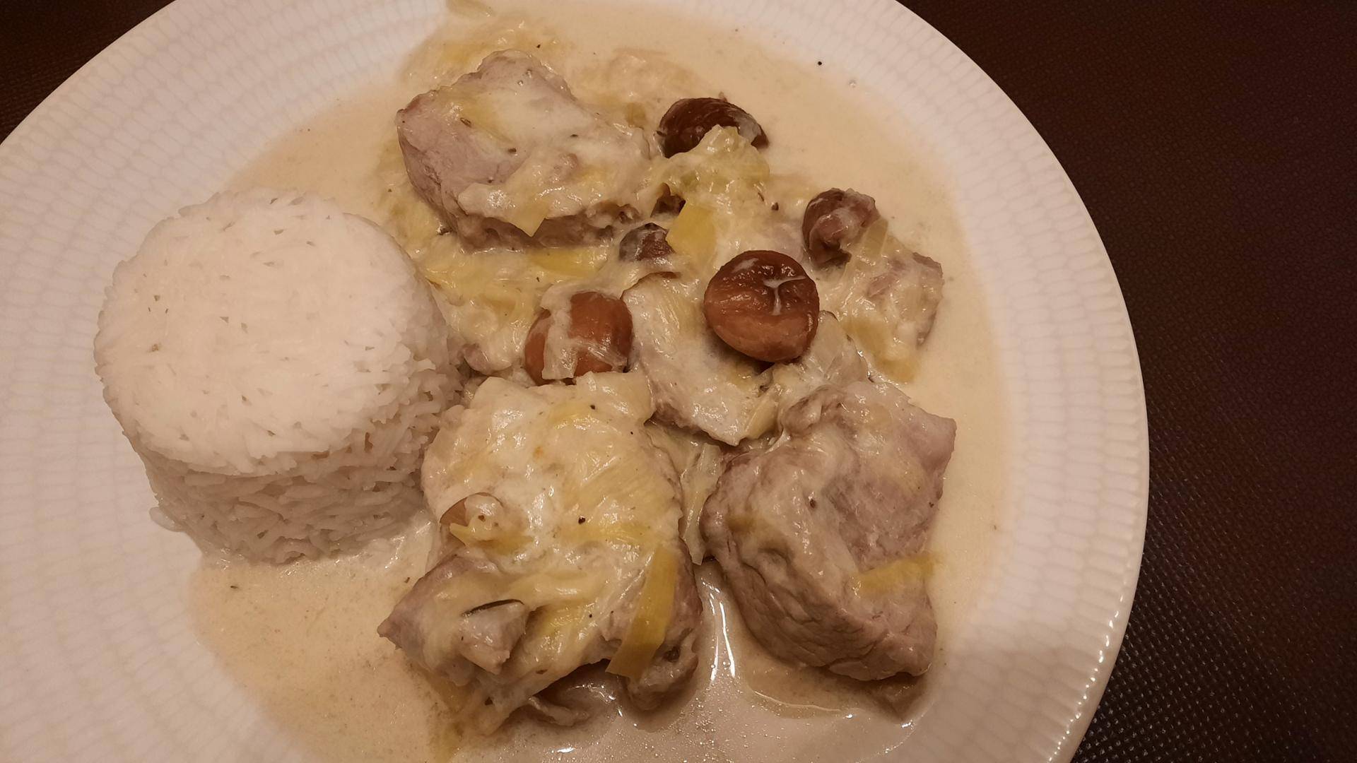 Filet mignon aux châtaignes - Recepten Cookeo | Moulinex