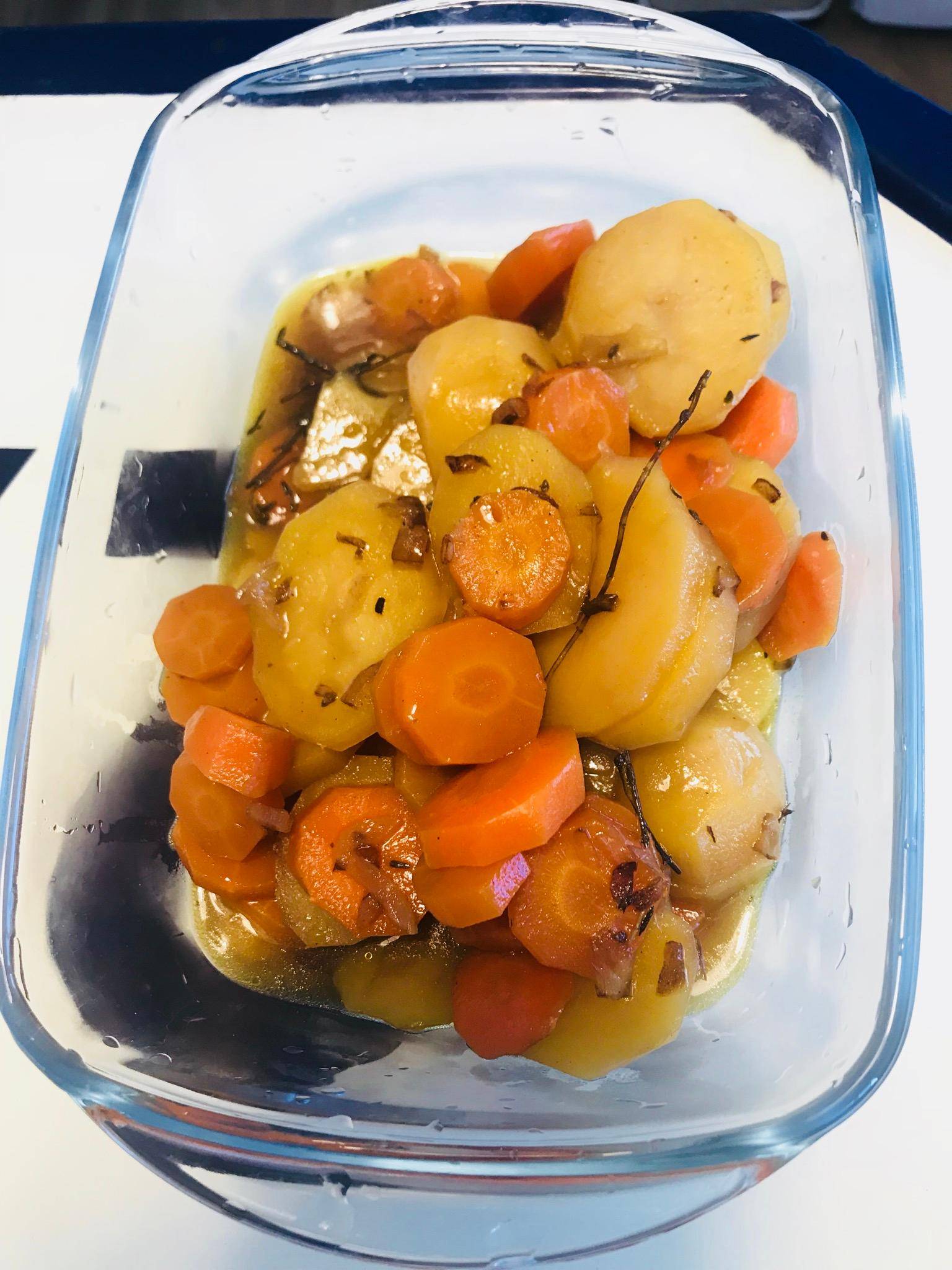 Pommes de terre et carottes - Recette Cookeo | Moulinex