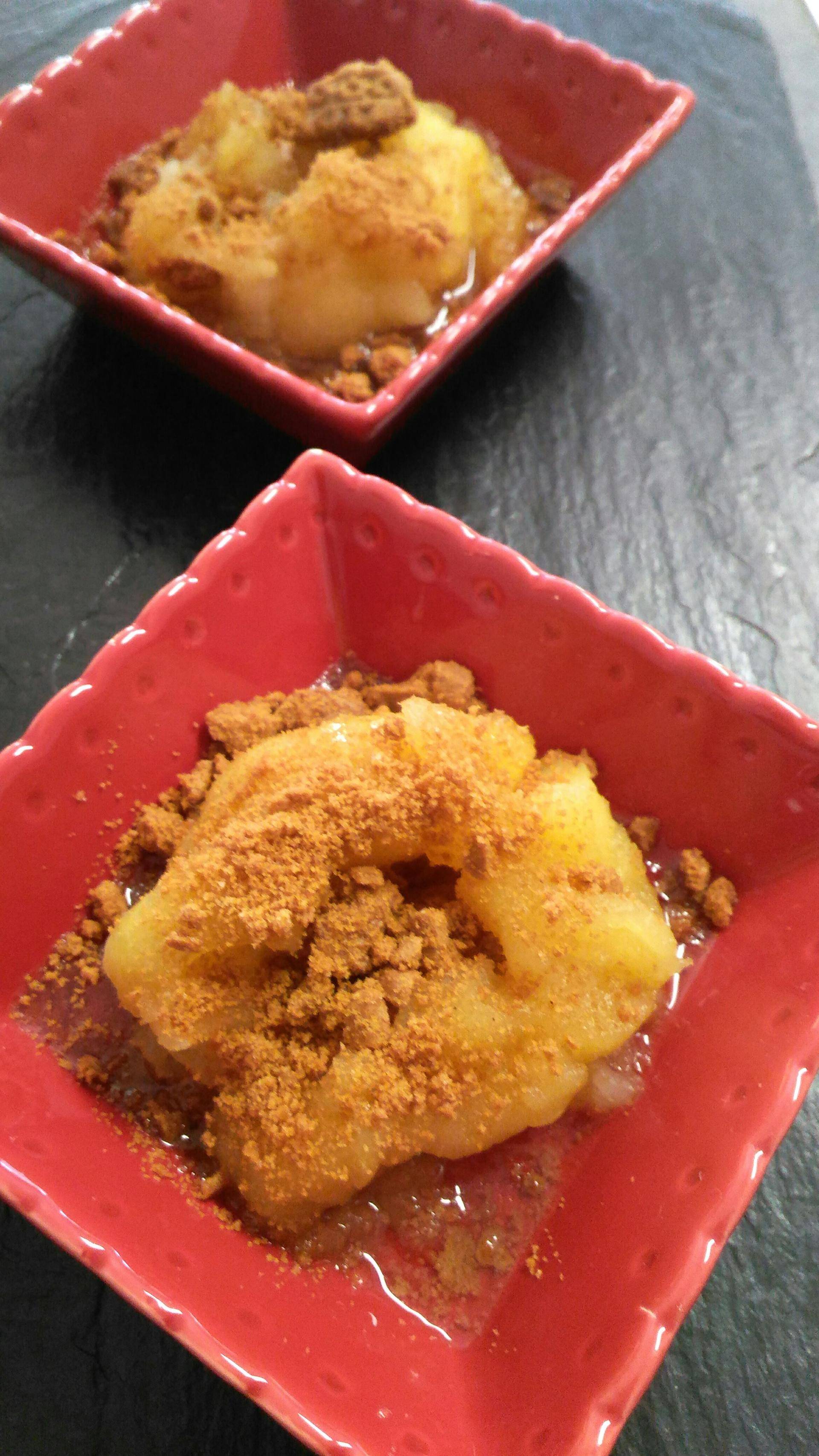 Pommes cuite au calvados - Recepten Cookeo | Moulinex