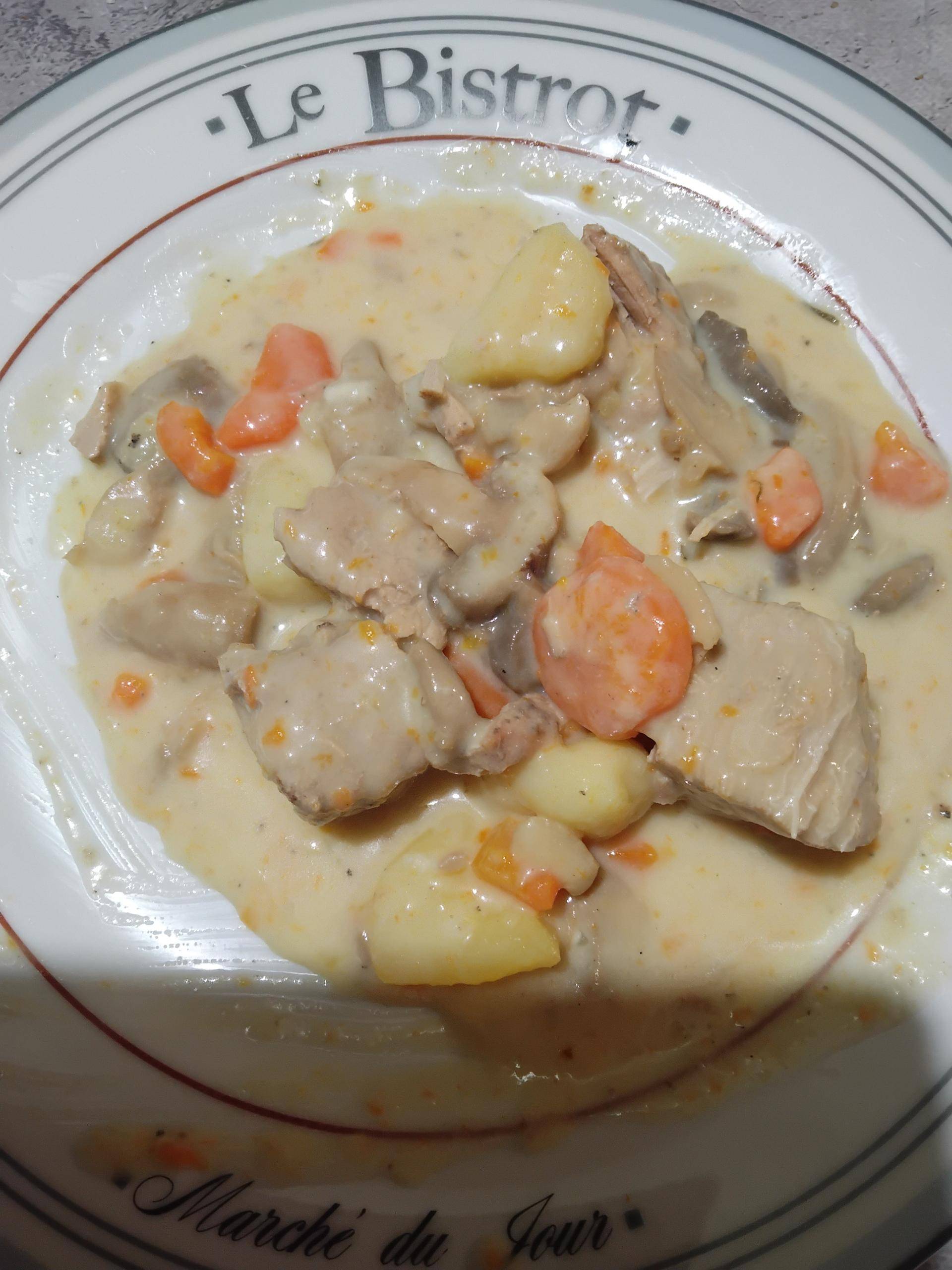 Blanquette de veau et ses petits légumes - Recepten Cookeo | Moulinex