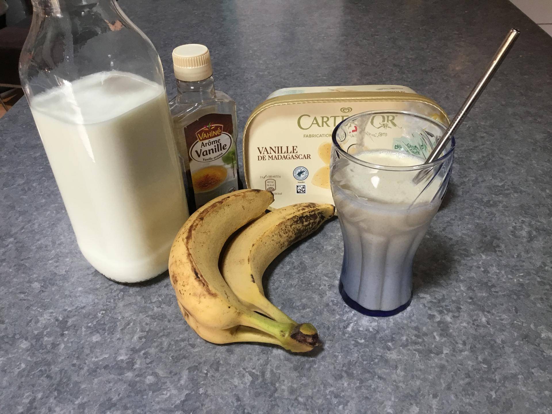 Milk-shake aux bananes - Recepten Companion Connect XL | Moulinex