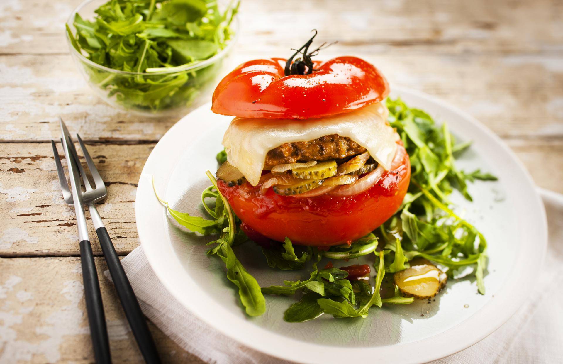 Hamburger végétarien - Recepten Cookeo | Moulinex
