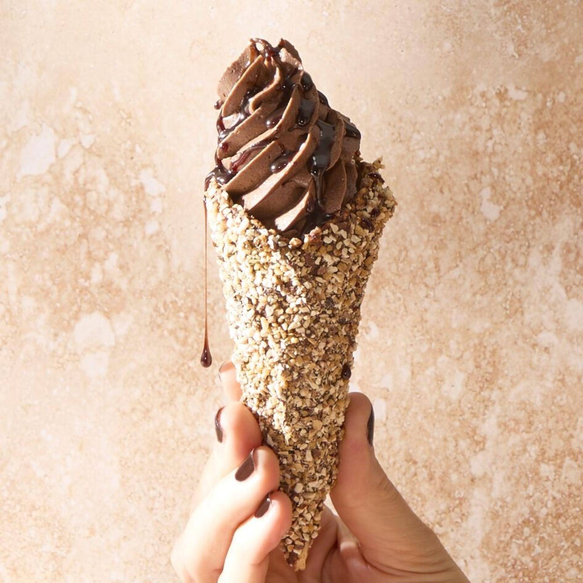 Soft ice cream à la pâte à tartiner - Recette Freezi | Moulinex