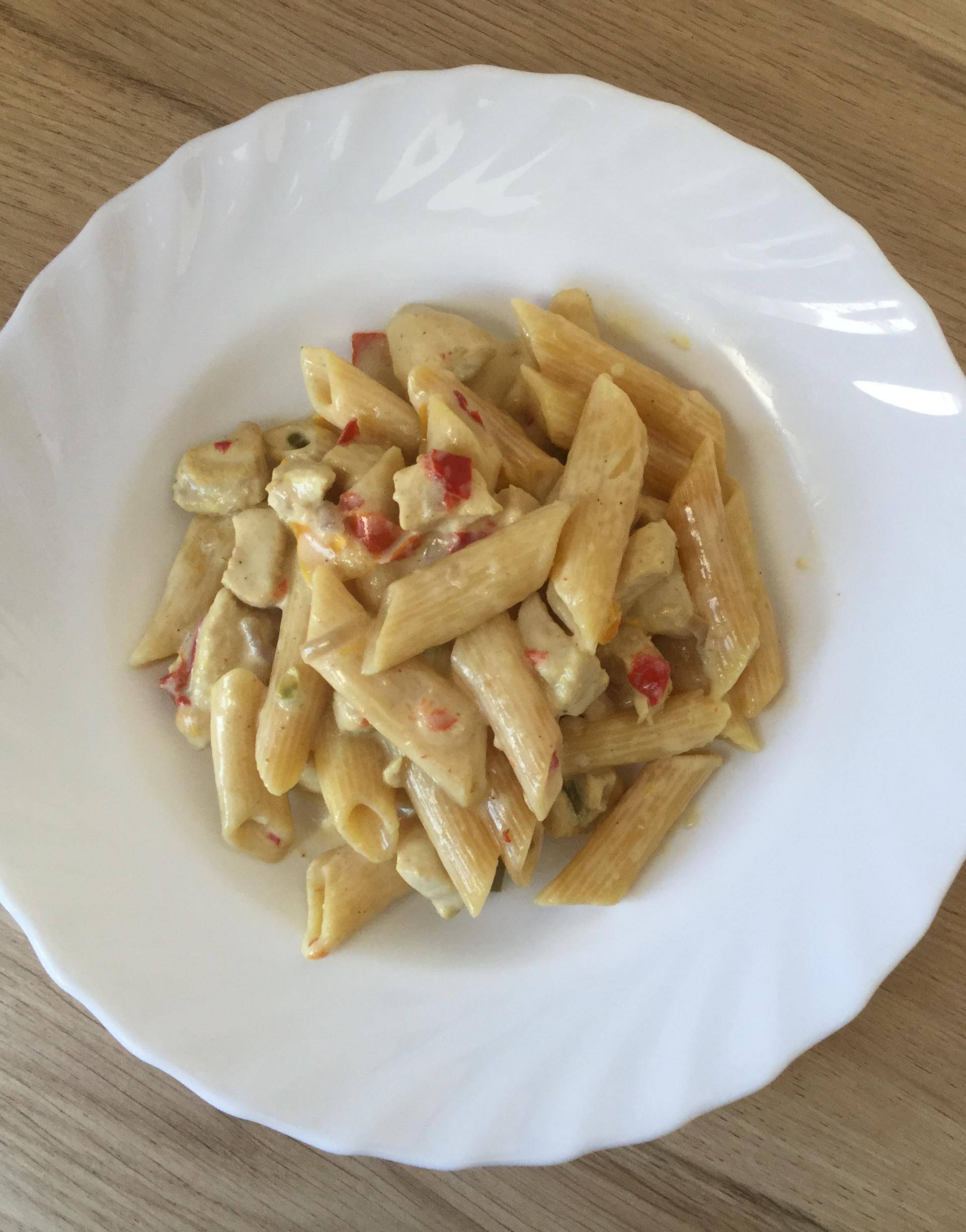 One pot poulet pasta coco curry - Recette Cookeo | Moulinex