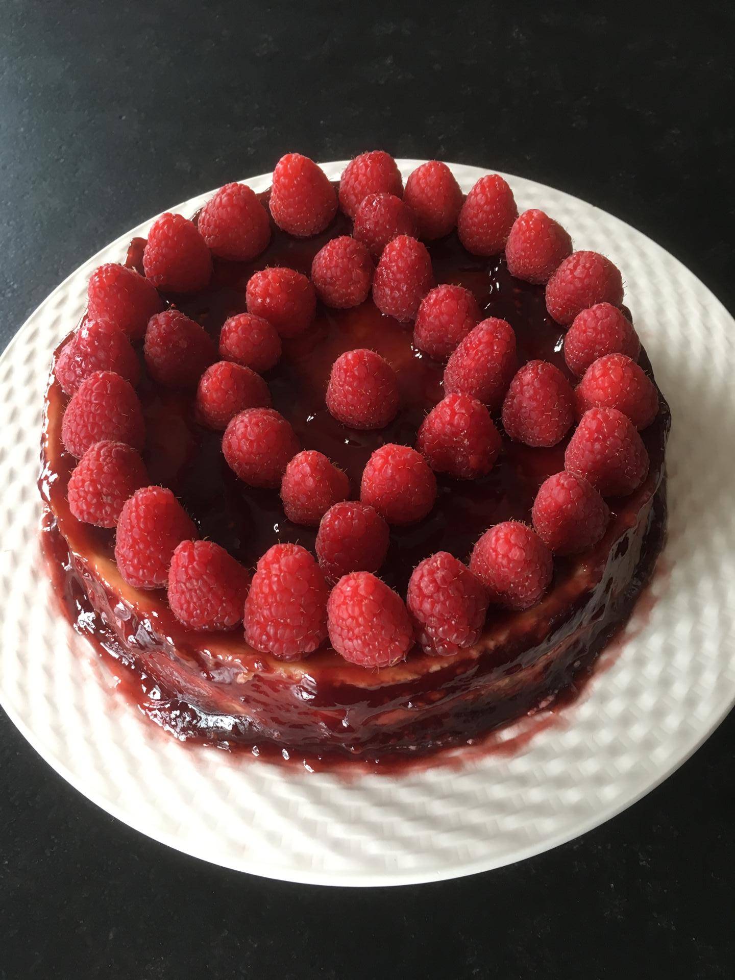 Cheese cake aux framboises - Recette Companion Connect XL | Moulinex