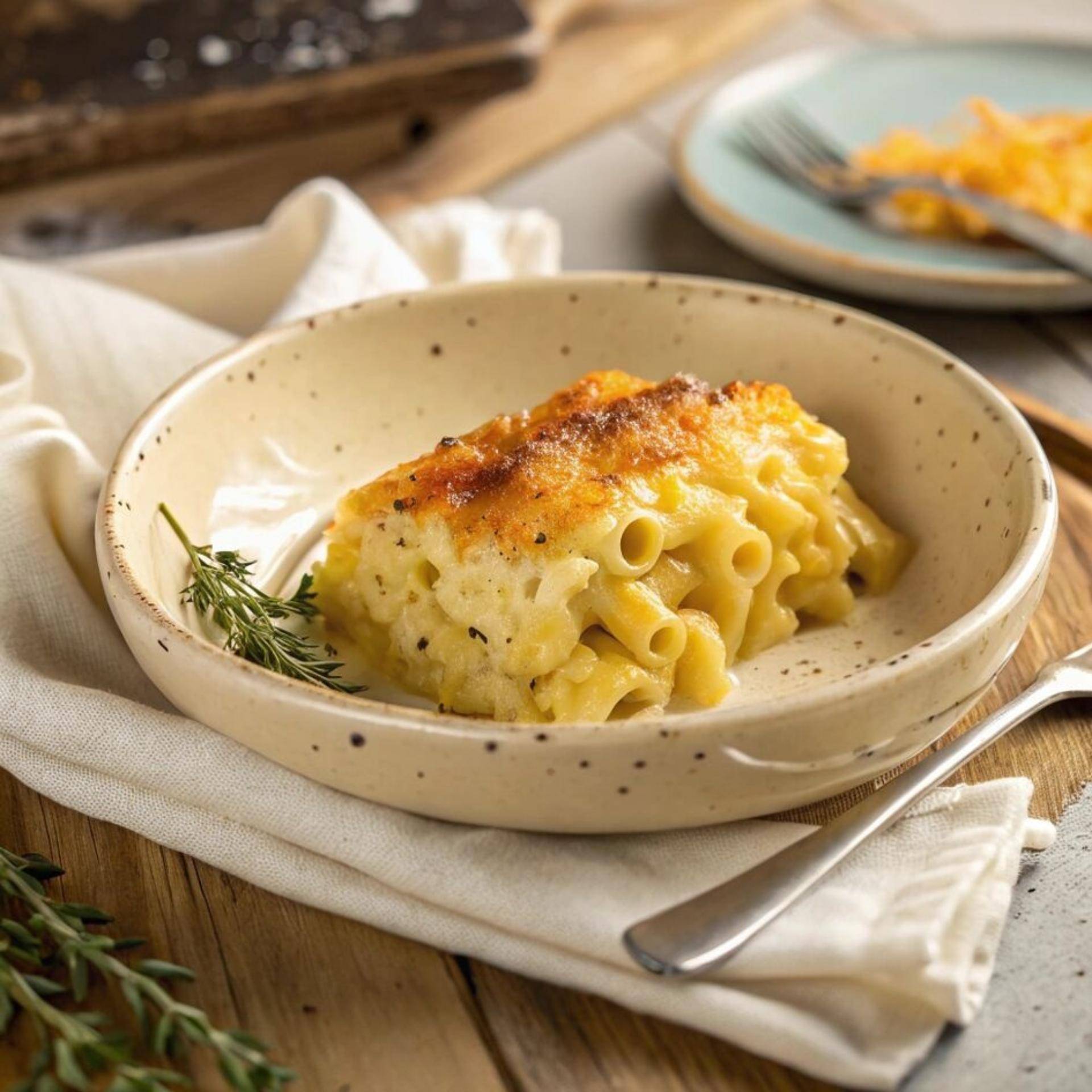 Mac & cheese, oignons caramélisés - Recette Companion Connect | Moulinex