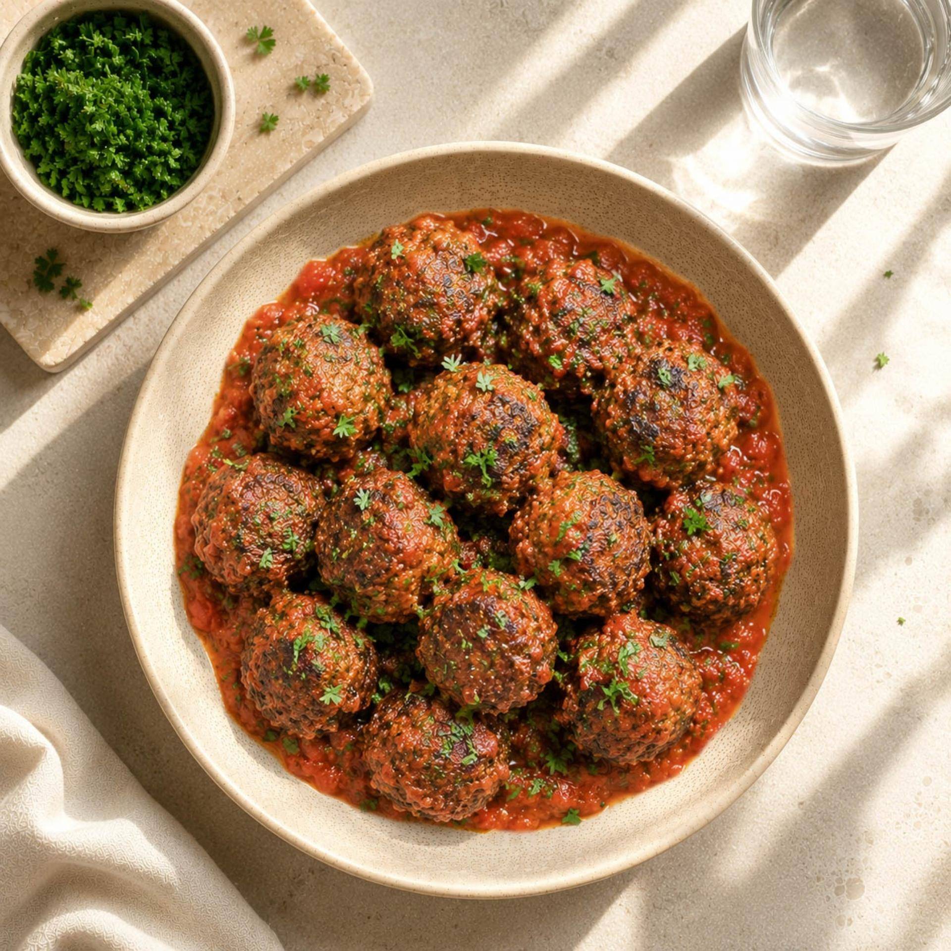 Boulettes de bœuf à la mexicaine - Recette Easy Fry Compact | Moulinex