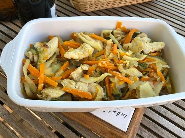 Sauté de légumes et poulet - Recette Companion Connect XL | Moulinex