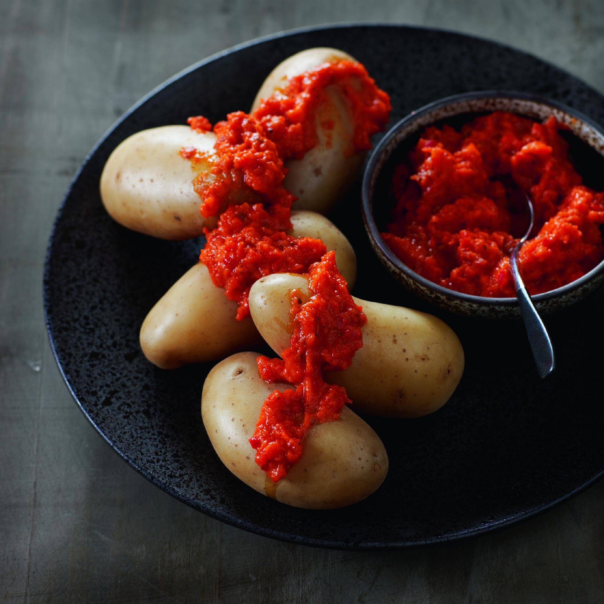Pommes de terre sauce piquante - Recette Companion | Moulinex