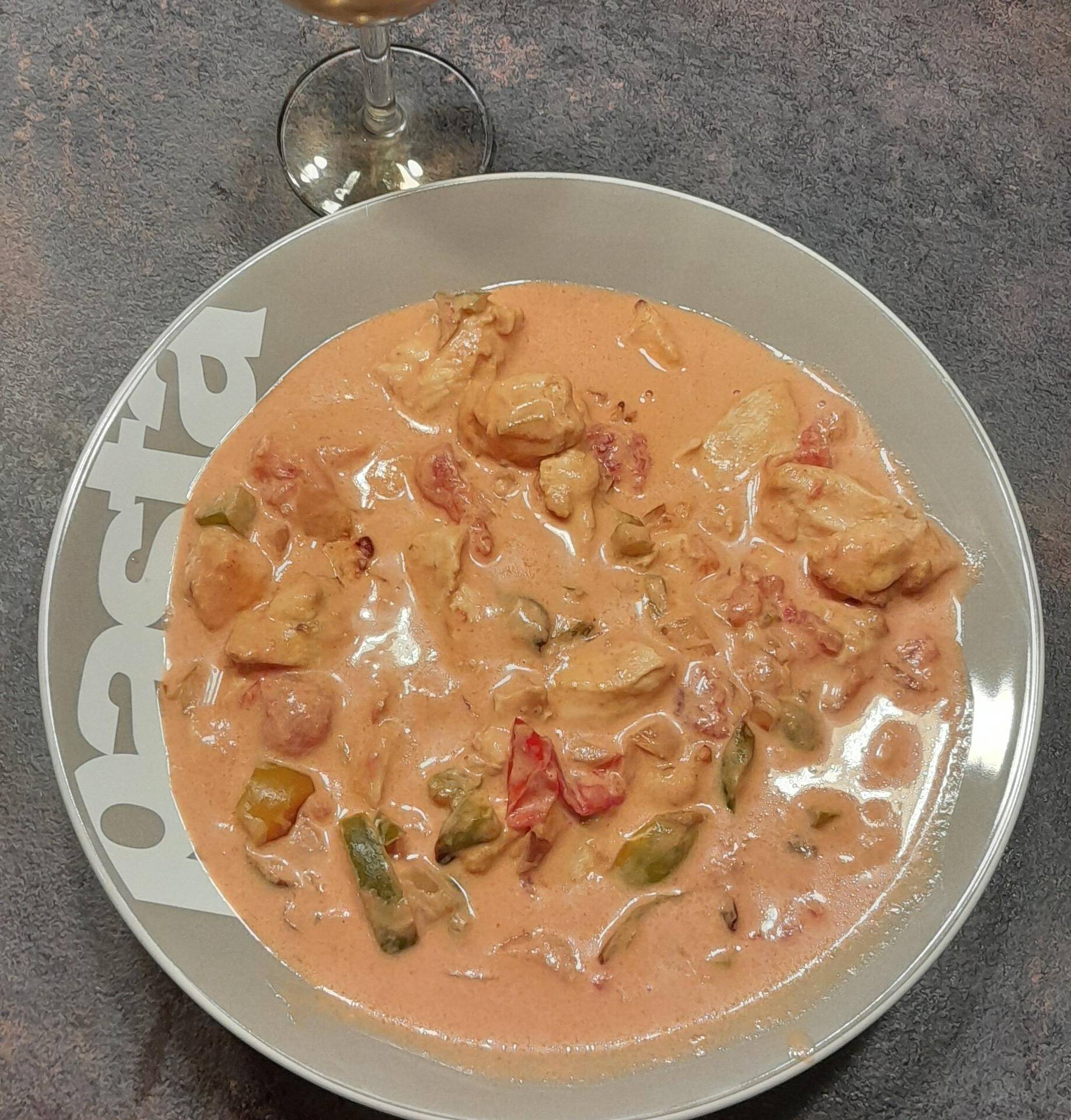 Poulet coco curry - Recette Dual EasyFry&Grill | Moulinex