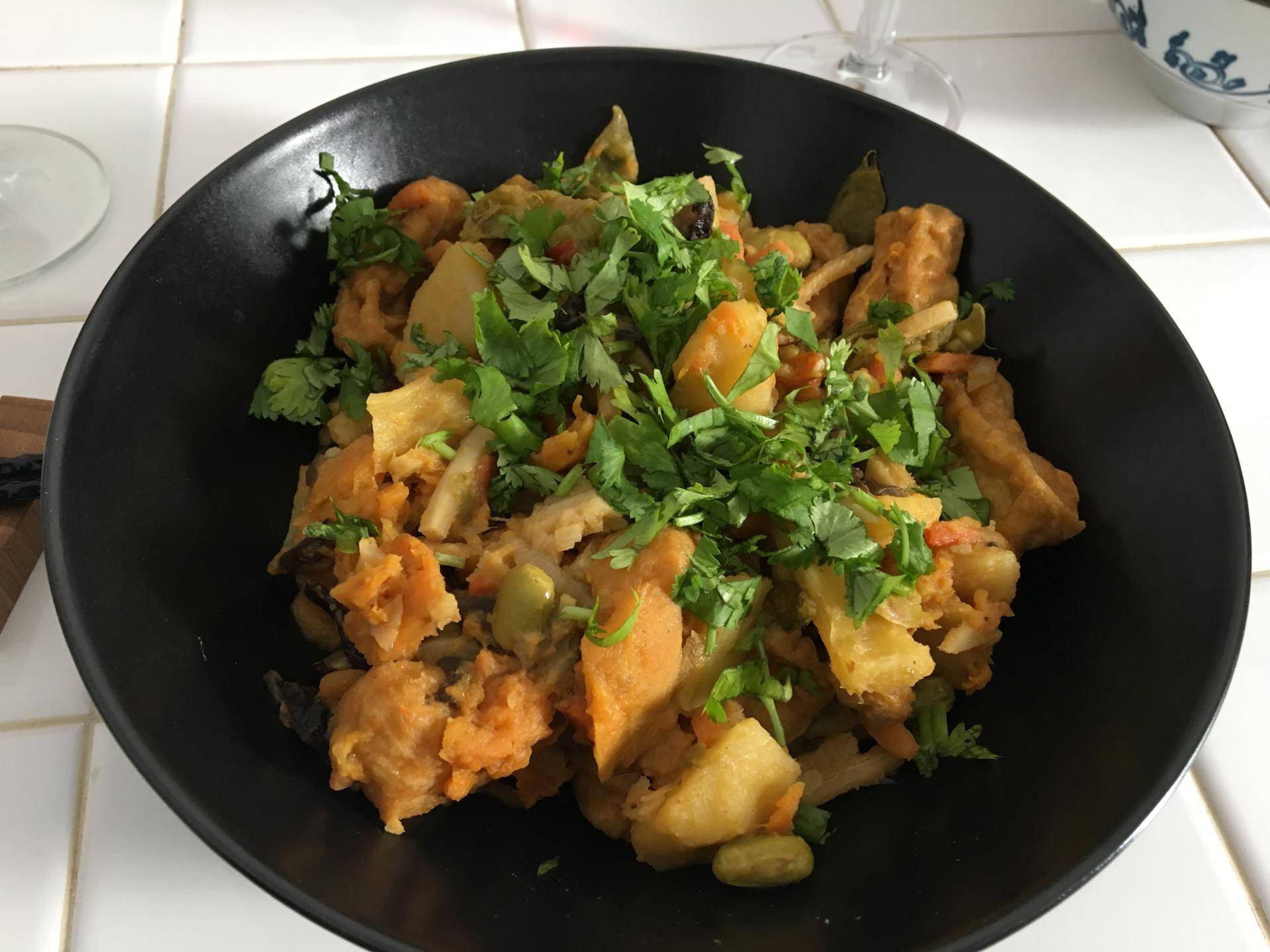 Curry vert Thaï végétarien - Recepten Cookeo | Moulinex