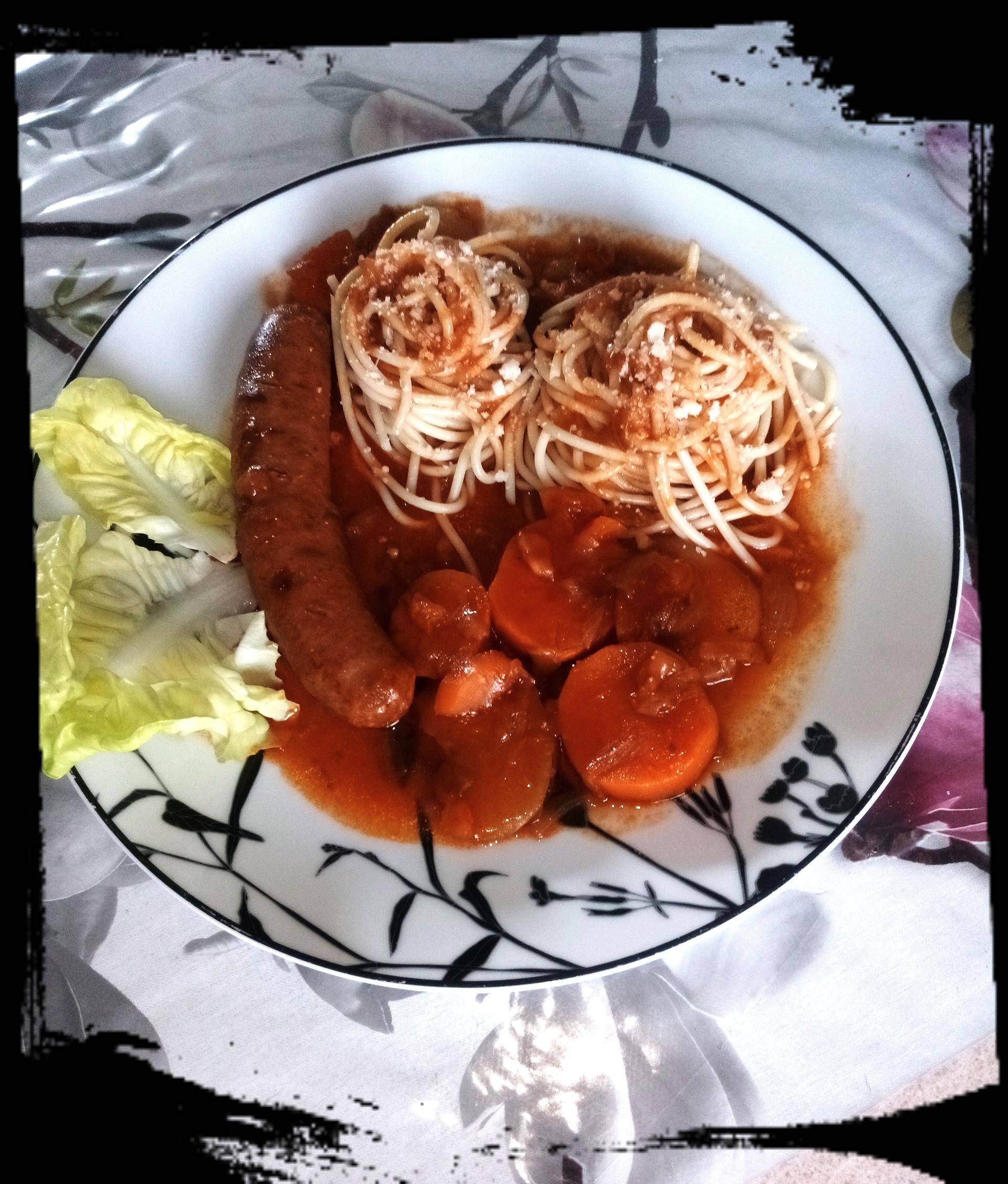 Saucisse de Toulouse sauce tomate - Recepten Cookeo V3 | Moulinex