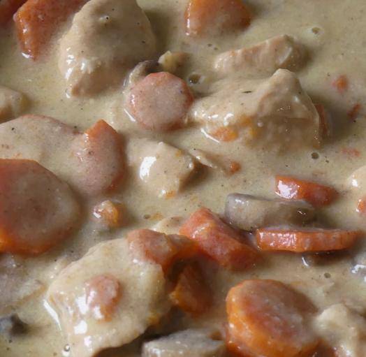 Blanquette de poulet et légumes - Recepten Companion Connect XL | Moulinex