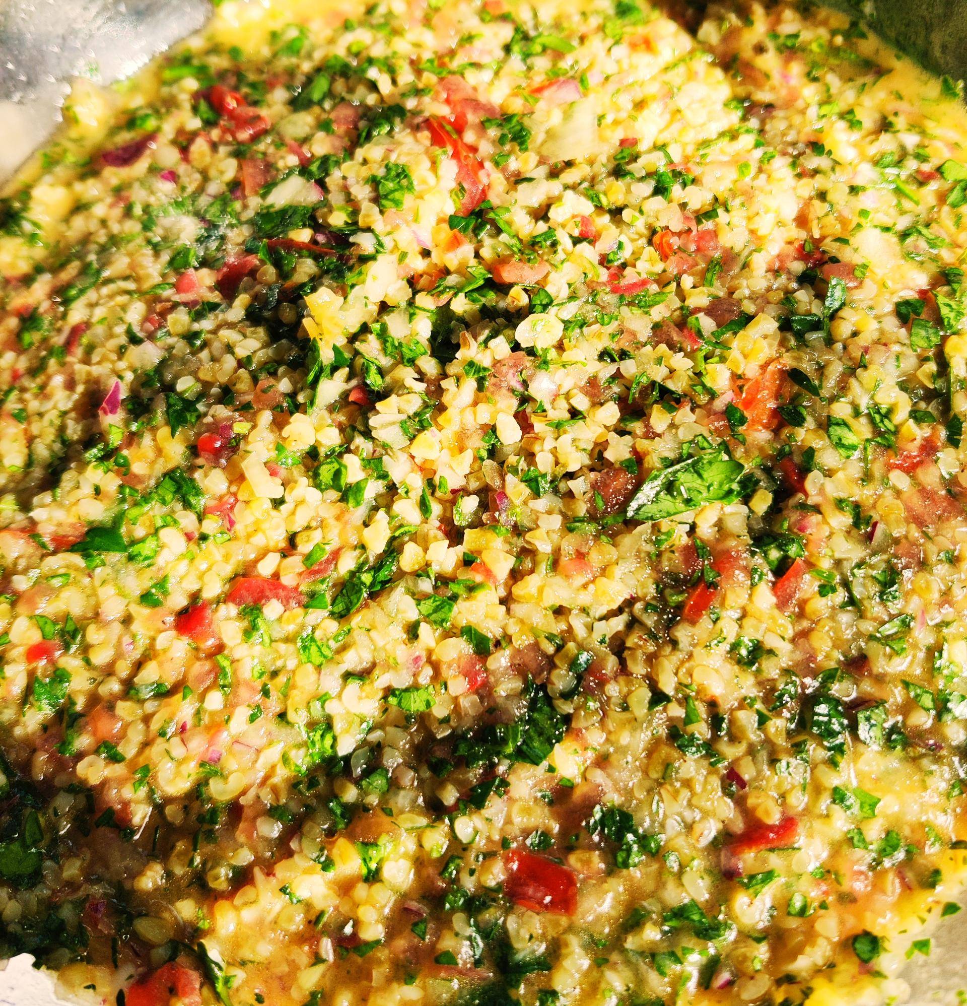Taboulé boulgour persil menthe tomate (inspiré du taboulé libanais) - Recepten Companion Connect XL | Moulinex