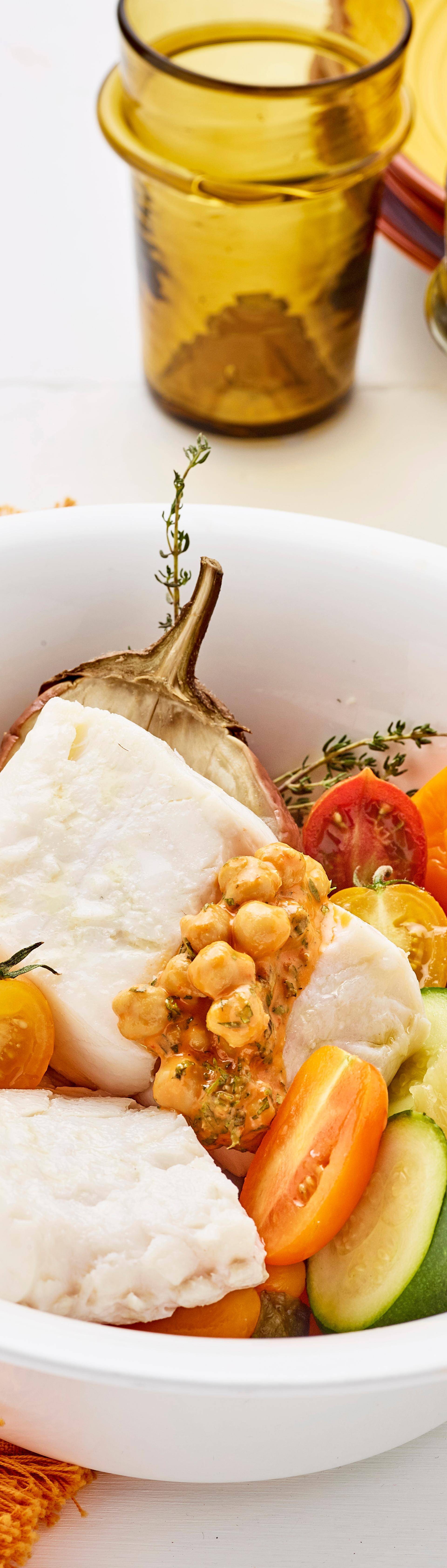 Dos de cabillaud à l'orientale (Chef David Zuddas - DZ’ENVIES) - Recette Cuiseur vapeur | Moulinex