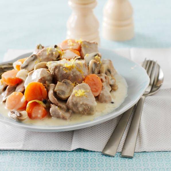 Blanquette van kalfsvlees - Recepten Companion | Moulinex