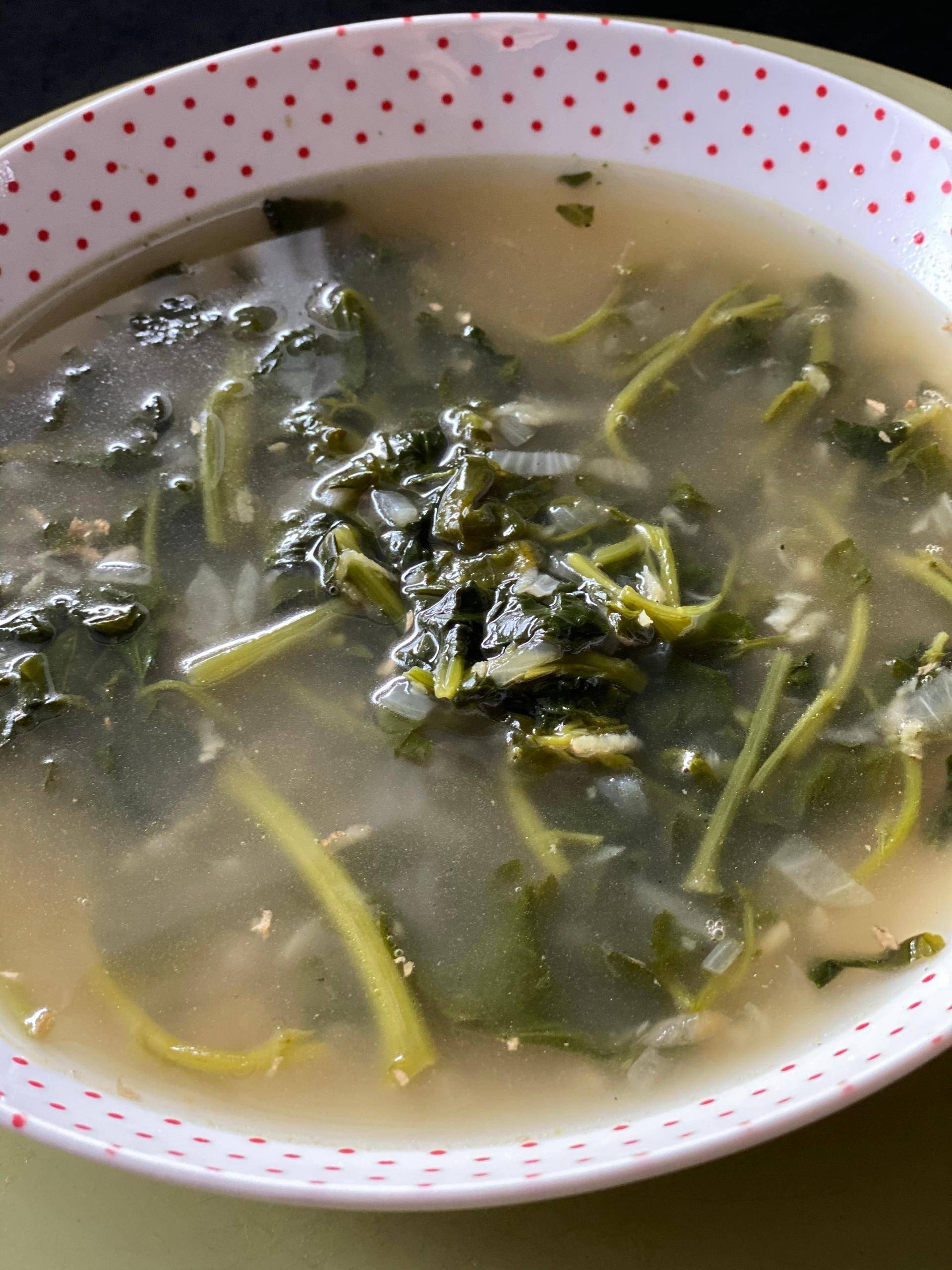 Bouillon brèdes cresson - Recette Cookeo | Moulinex