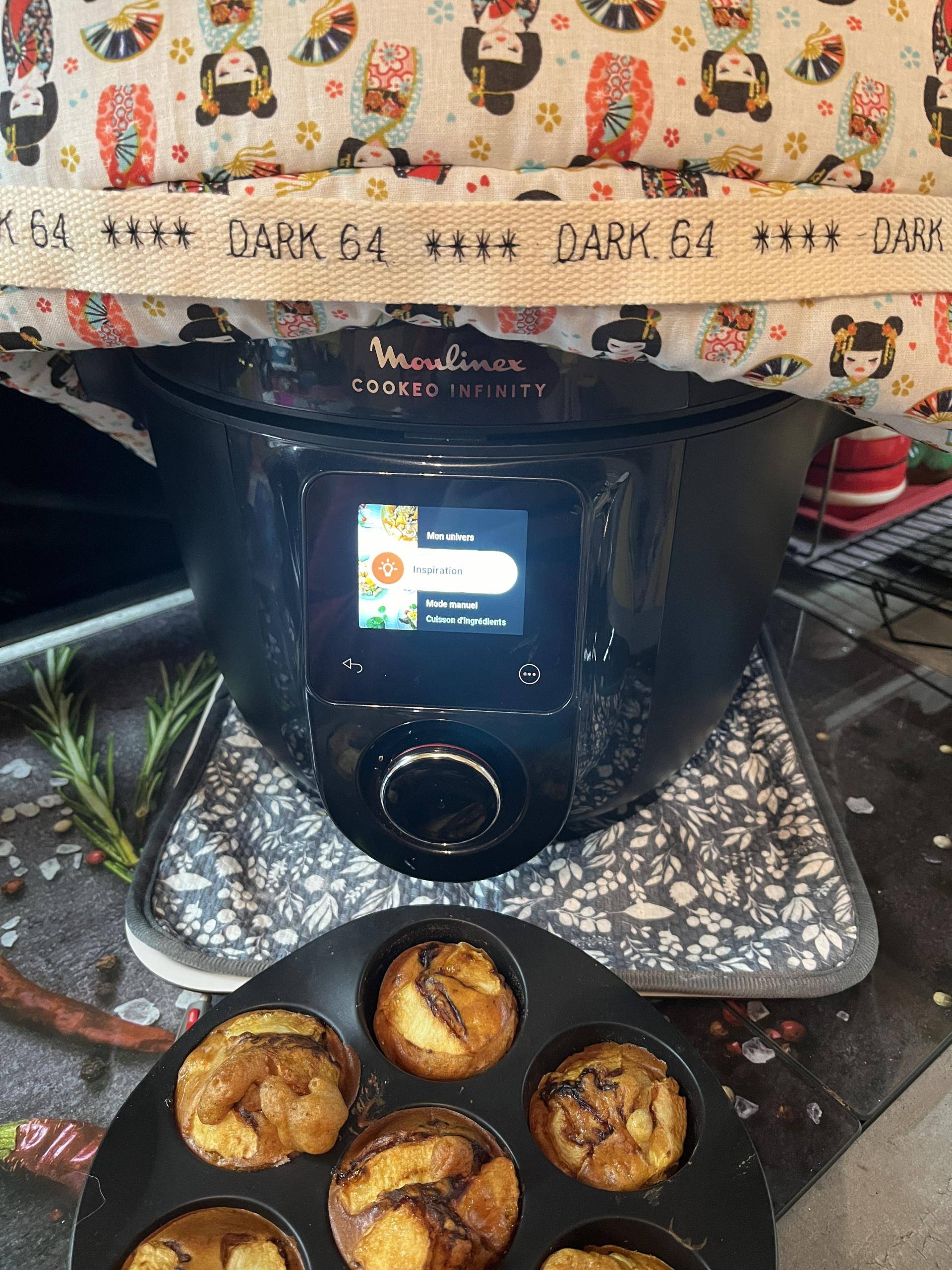 Mini muffins pommes pain d’épices - Recette Cookeo Infinity Autostir | Moulinex