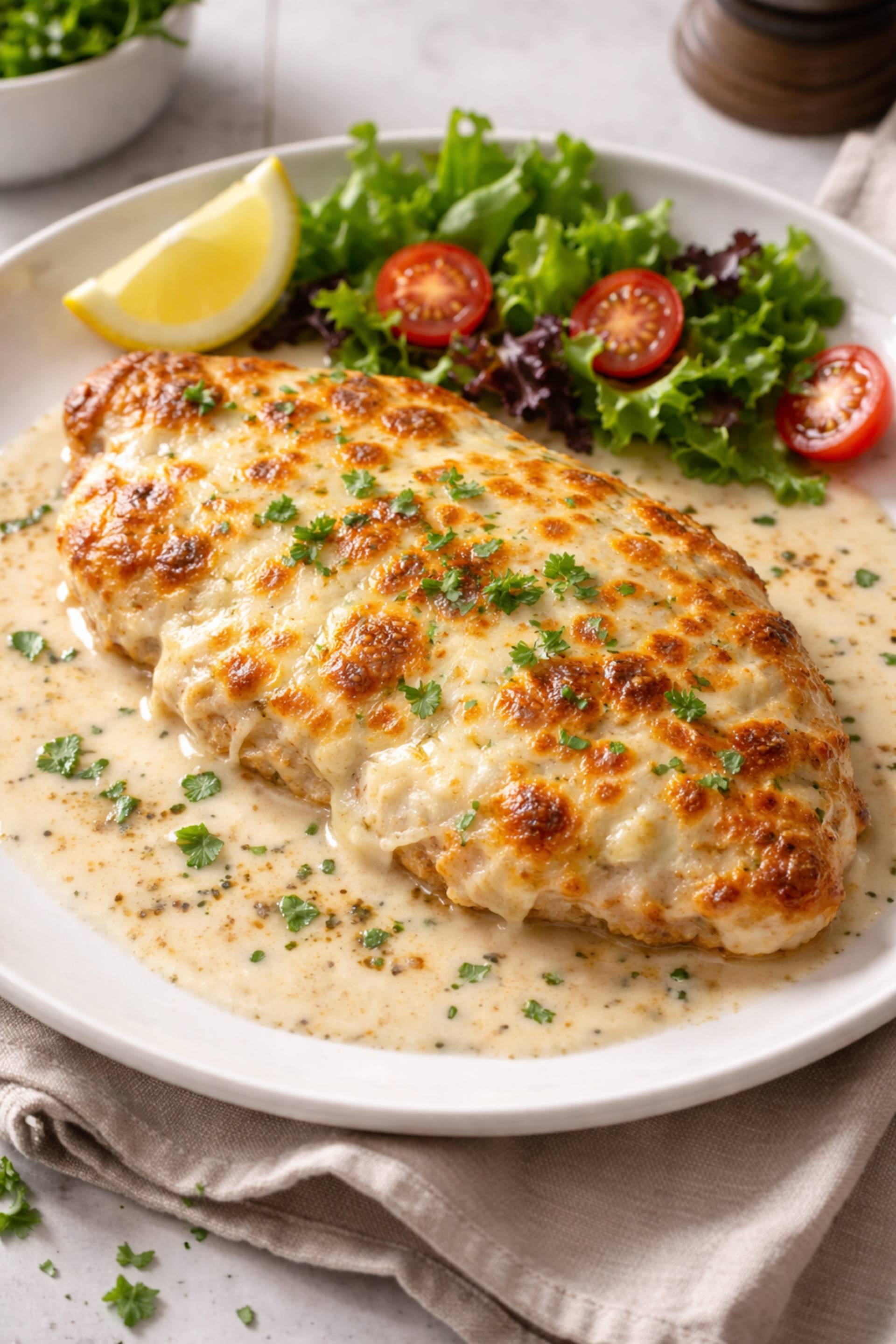 Escalopes gratiné raclette à la crème - Recette Cookeo V3 | Moulinex