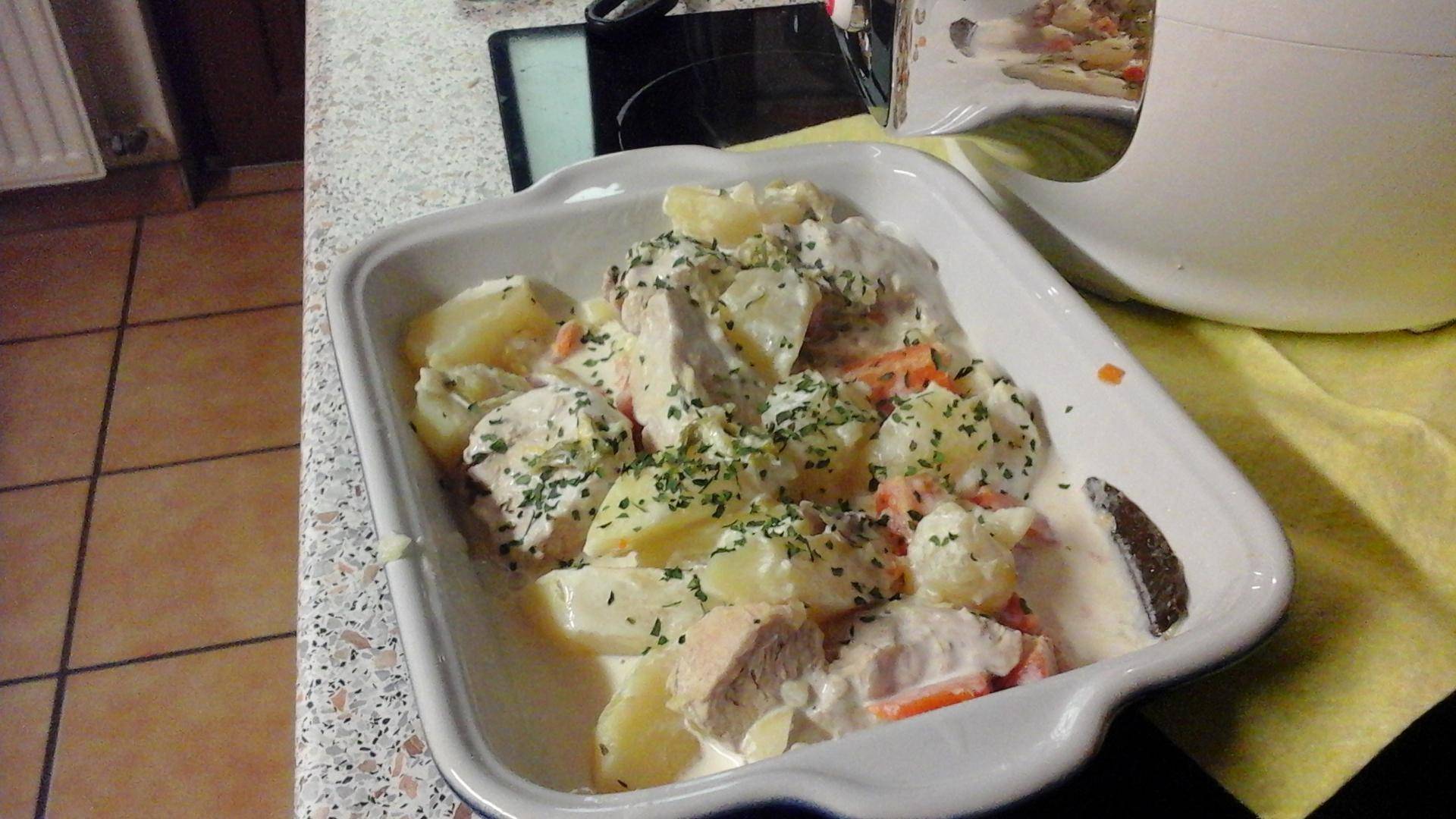 Blanquette de dinde sauce soja - Recepten Cookeo | Moulinex