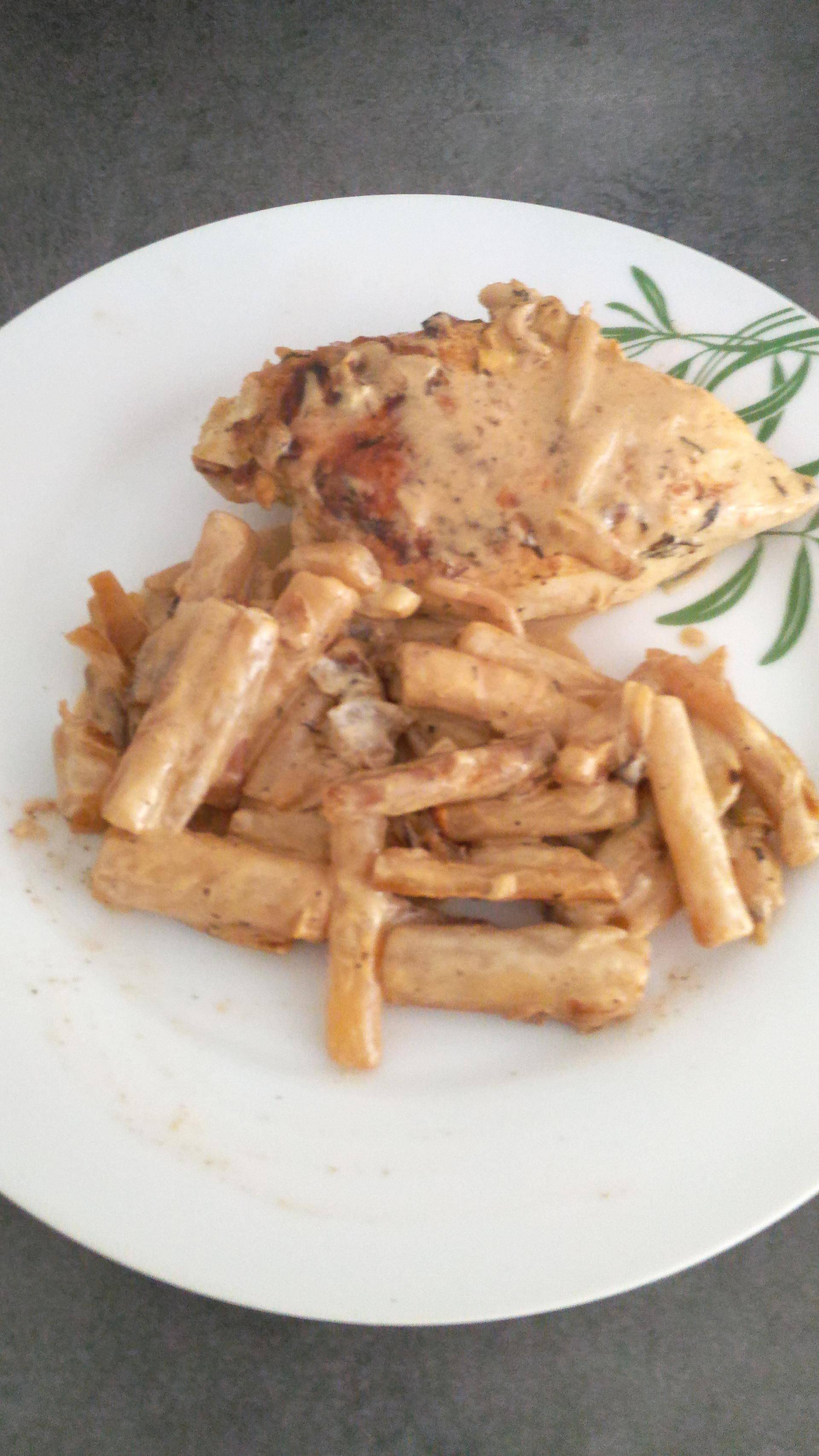 Filet de poulet au salsifis - Recepten Cookeo | Moulinex