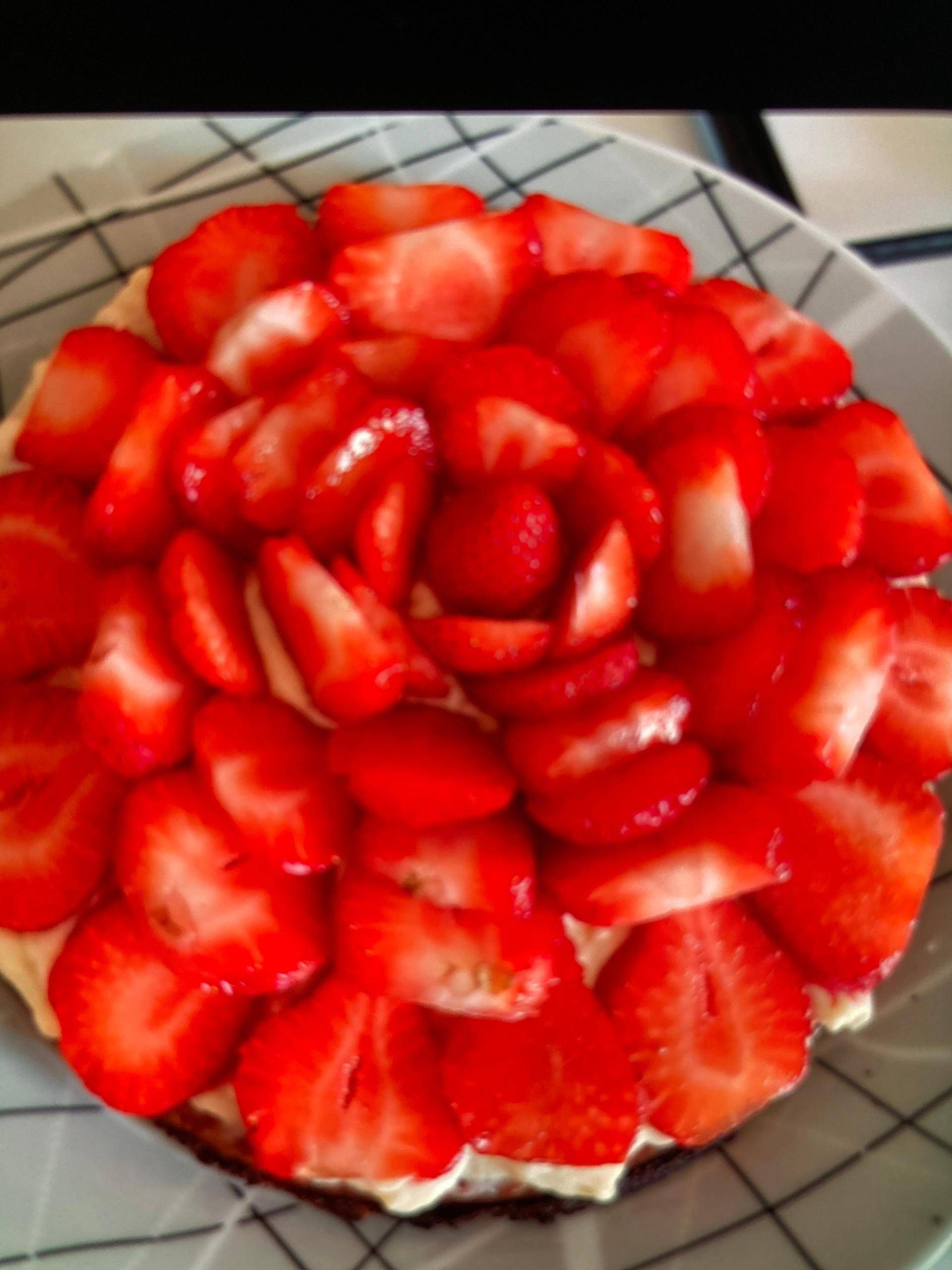 Tarte au fraise sur sablé breton - Recepten Companion | Moulinex