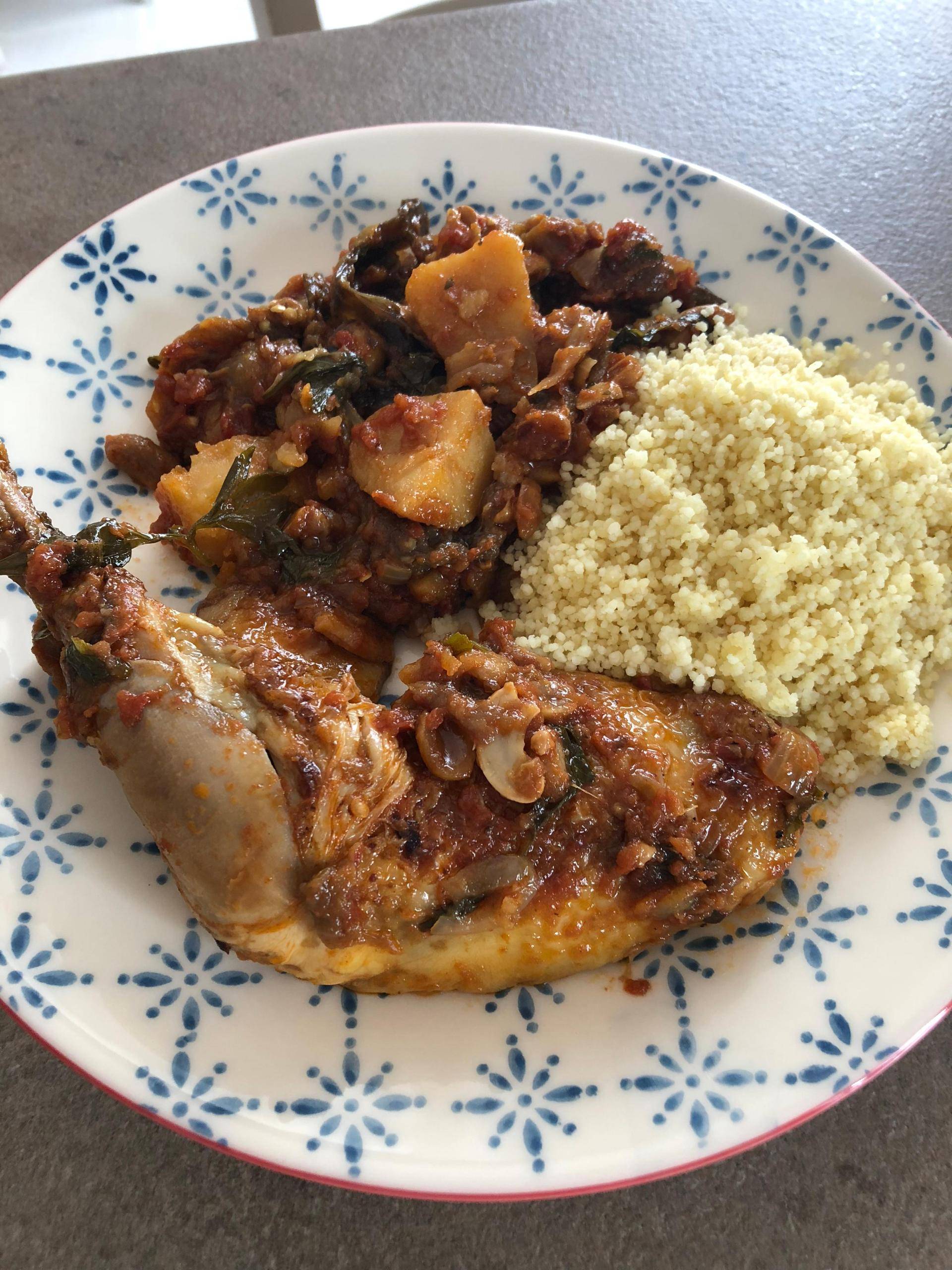 Tajine de poulet aux fruits secs - Recepten Cookeo | Moulinex
