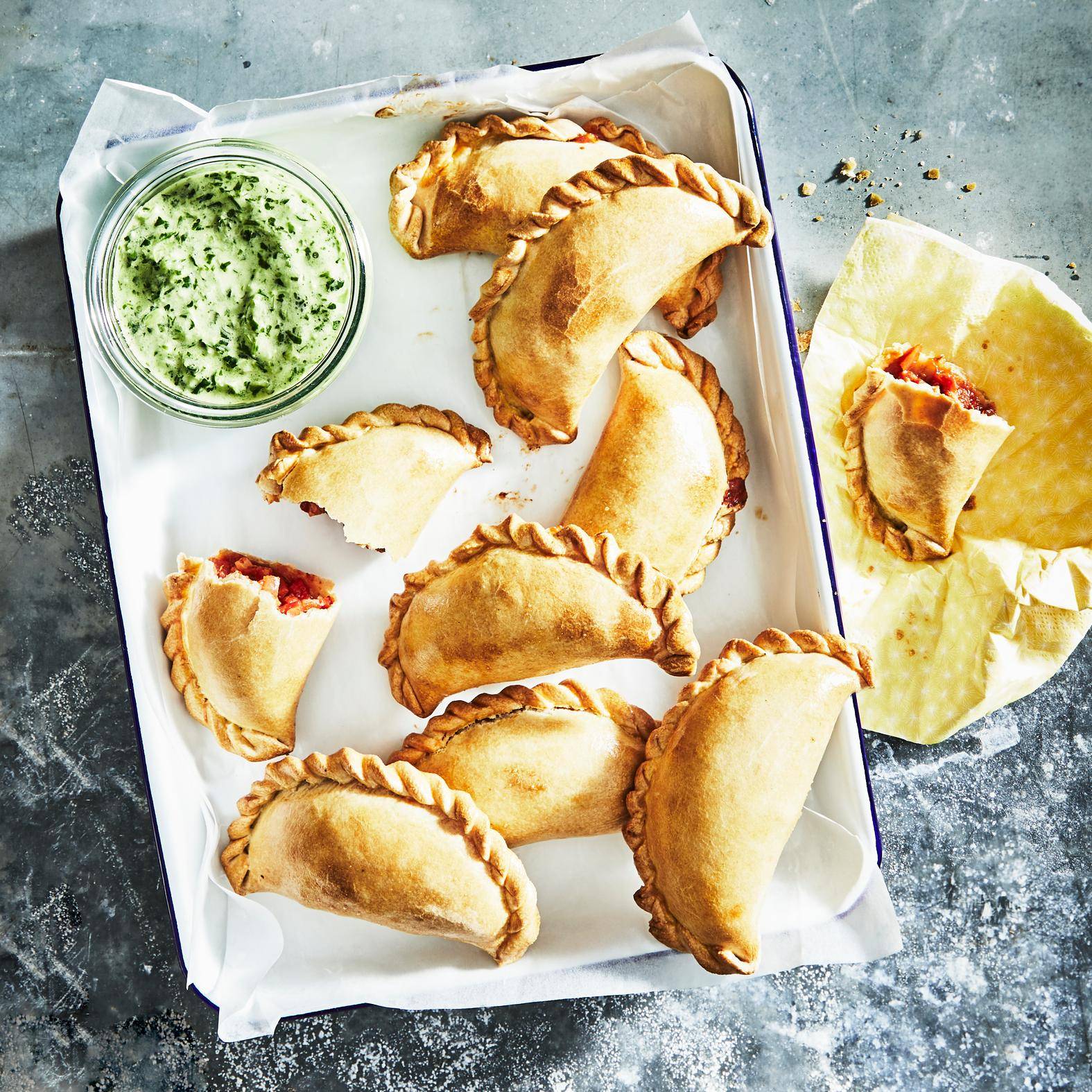 Empanadas au poulet - Recepten Click&Cook | Moulinex