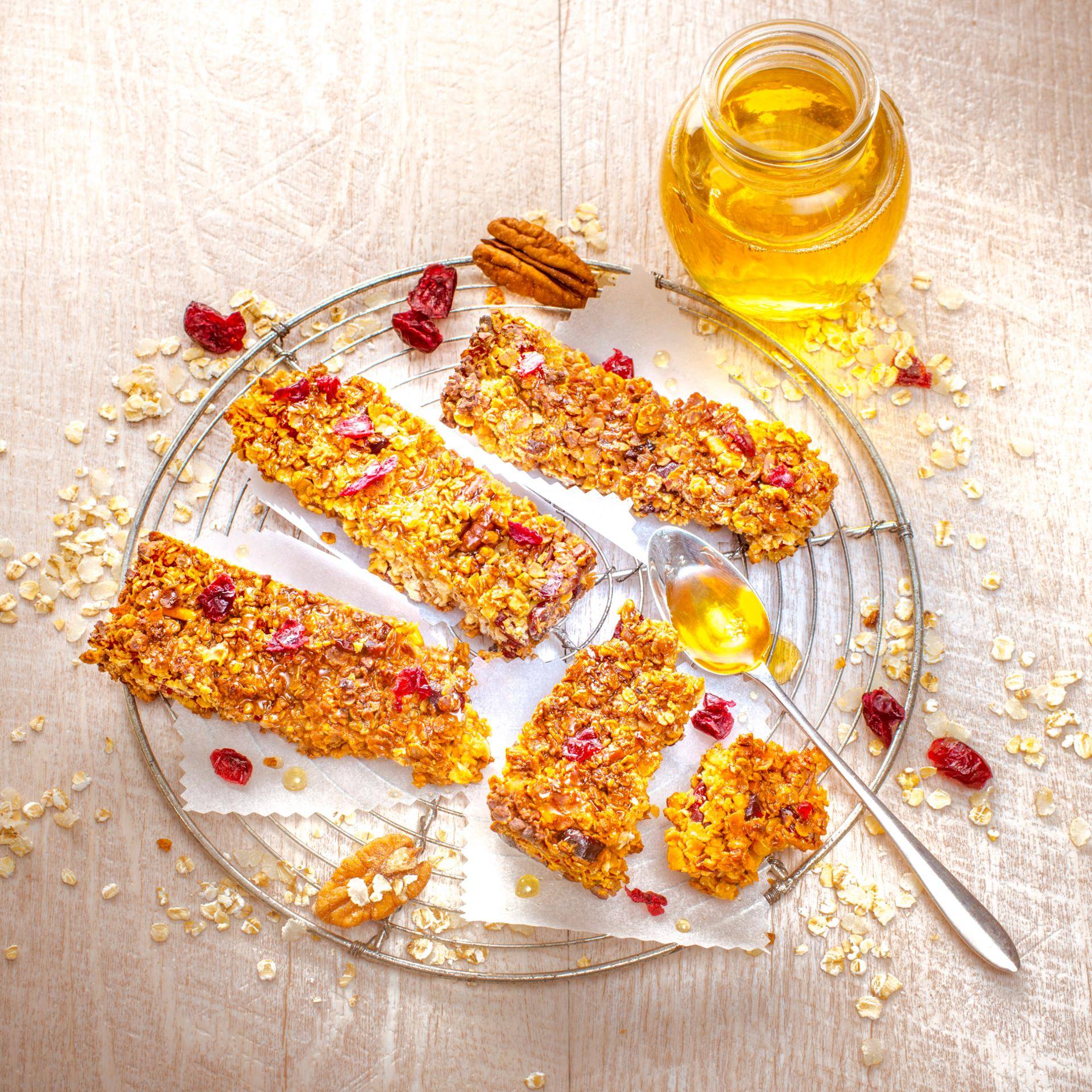 Barre granola maison - Recette Companion Connect | Moulinex