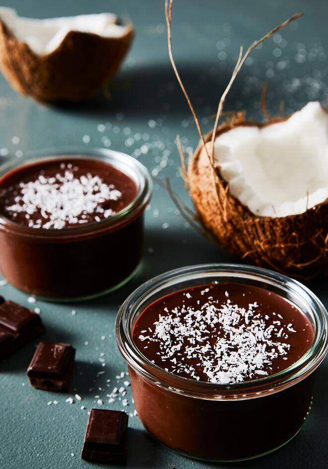 Petites crèmes au chocolat et lait de coco - Recepten Perfectmix Cook | Moulinex