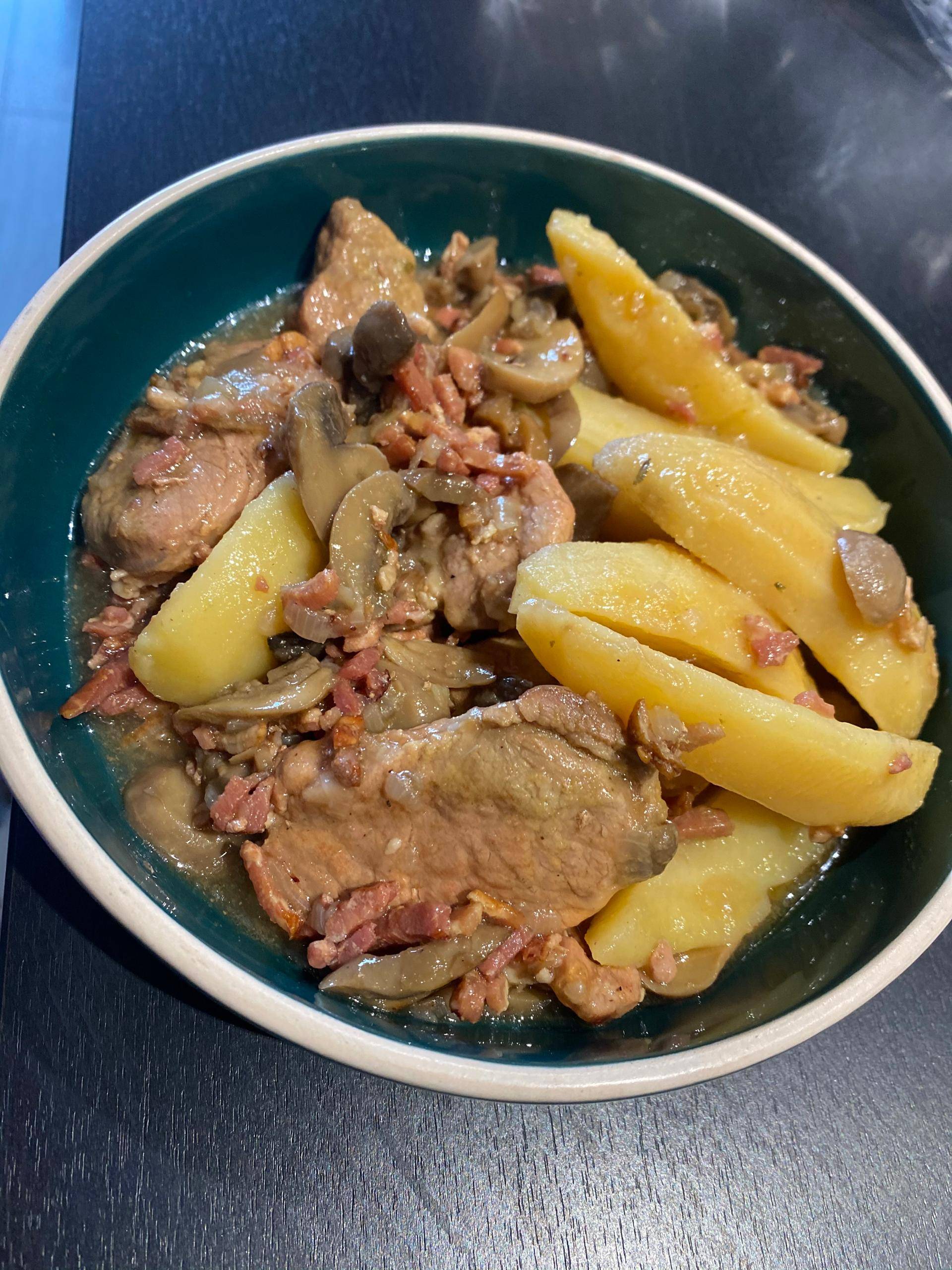 Filet mignon sauce madère et ses pommes de terre - Recepten Cookeo | Moulinex