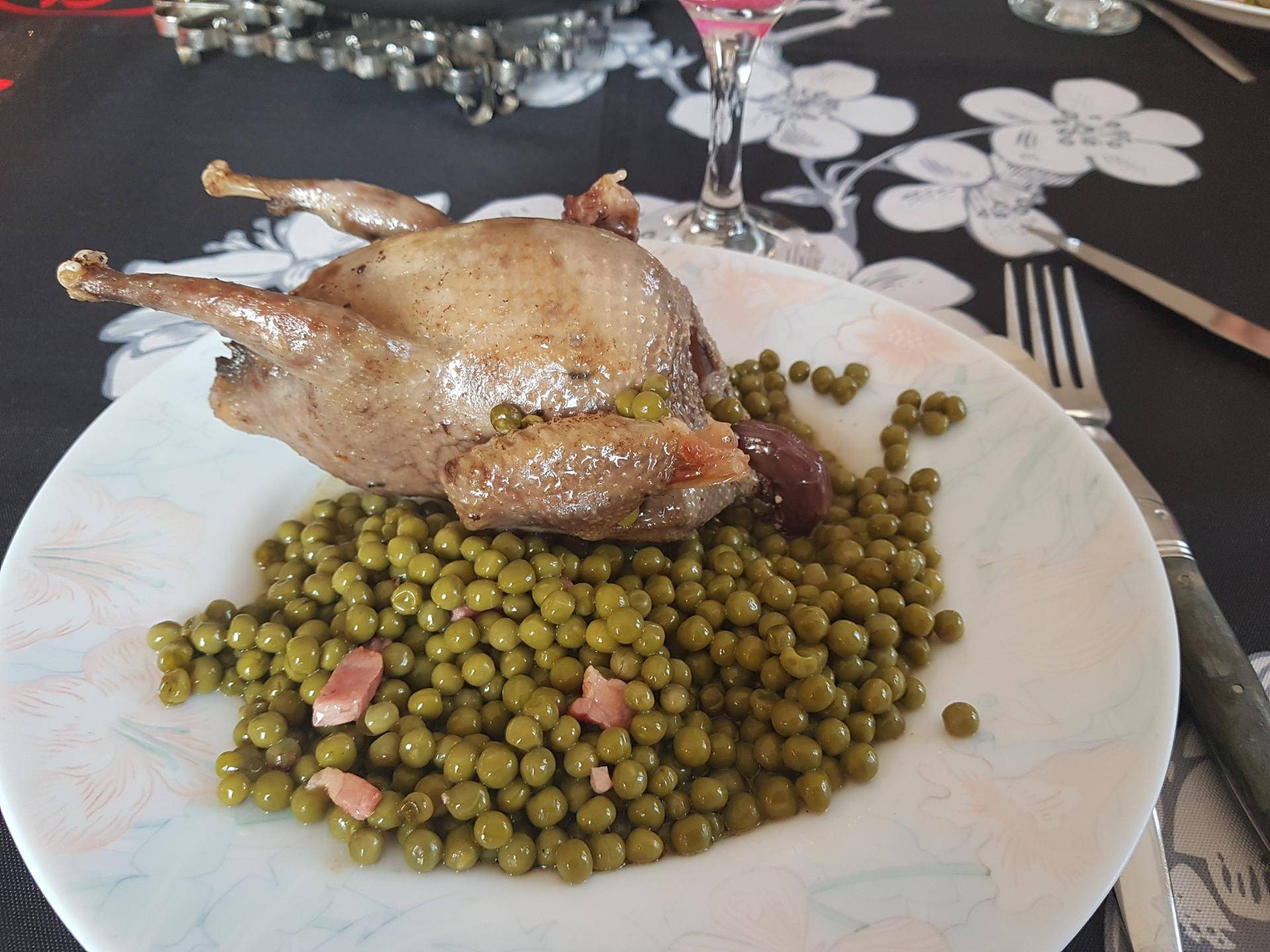 Pigeons aux petits pois - Recepten Cookeo | Moulinex