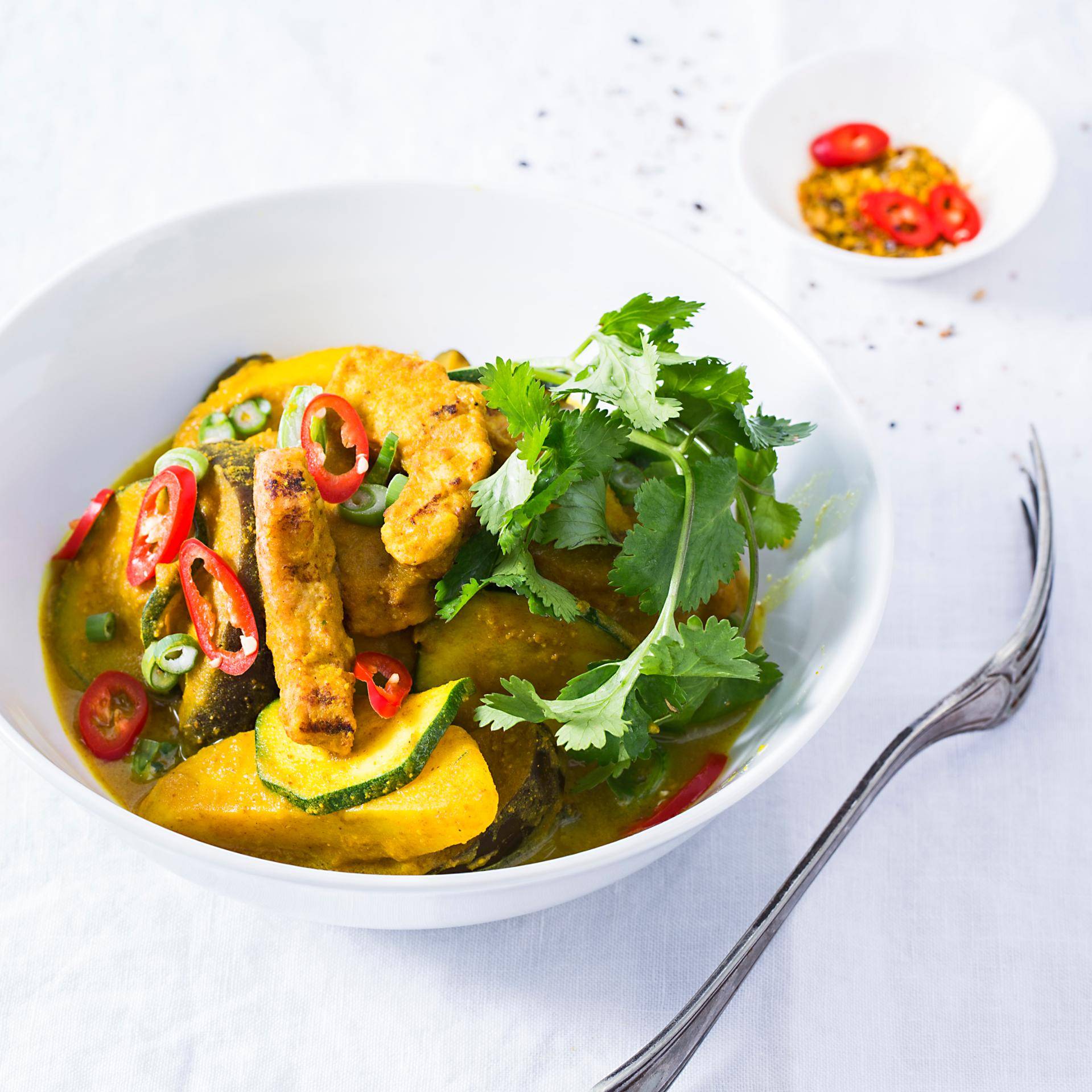 Colombo aux émincés Le Bon Végétal - Recette Companion Connect | Moulinex