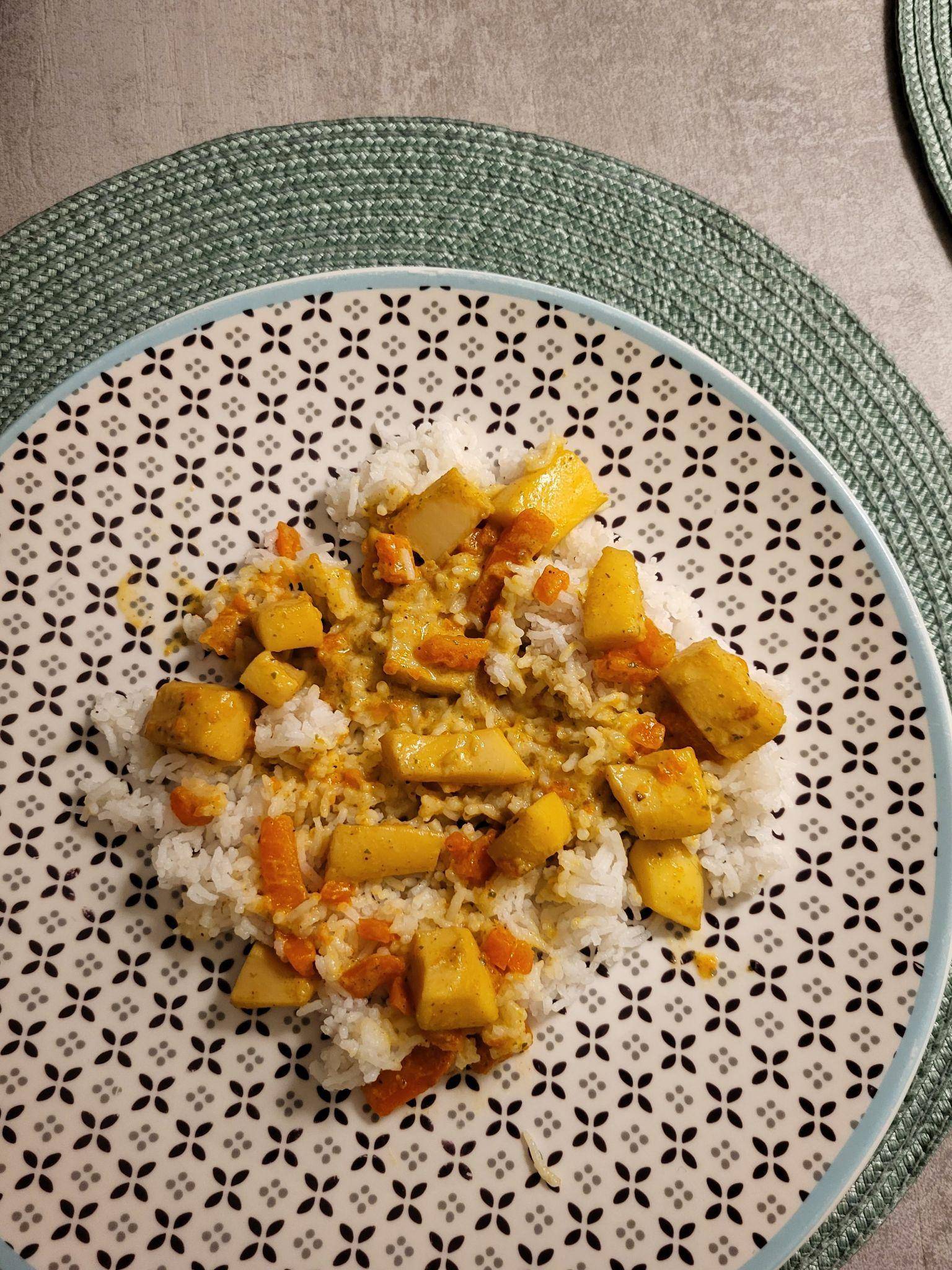 SEICHE curry et lait coco - Recette Cookeo | Moulinex