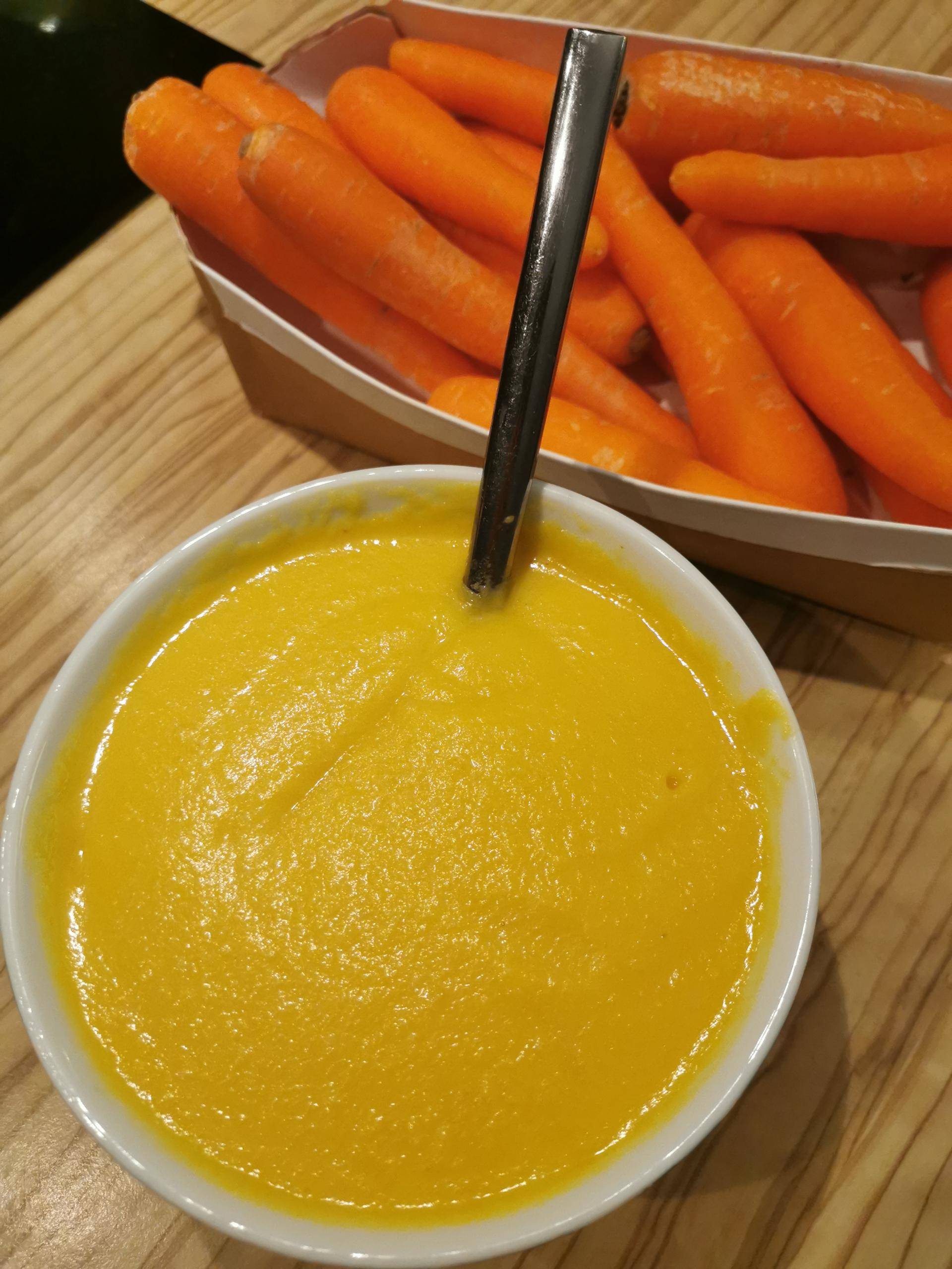 Soupe aux topinambours et carottes - Recepten Companion Connect | Moulinex