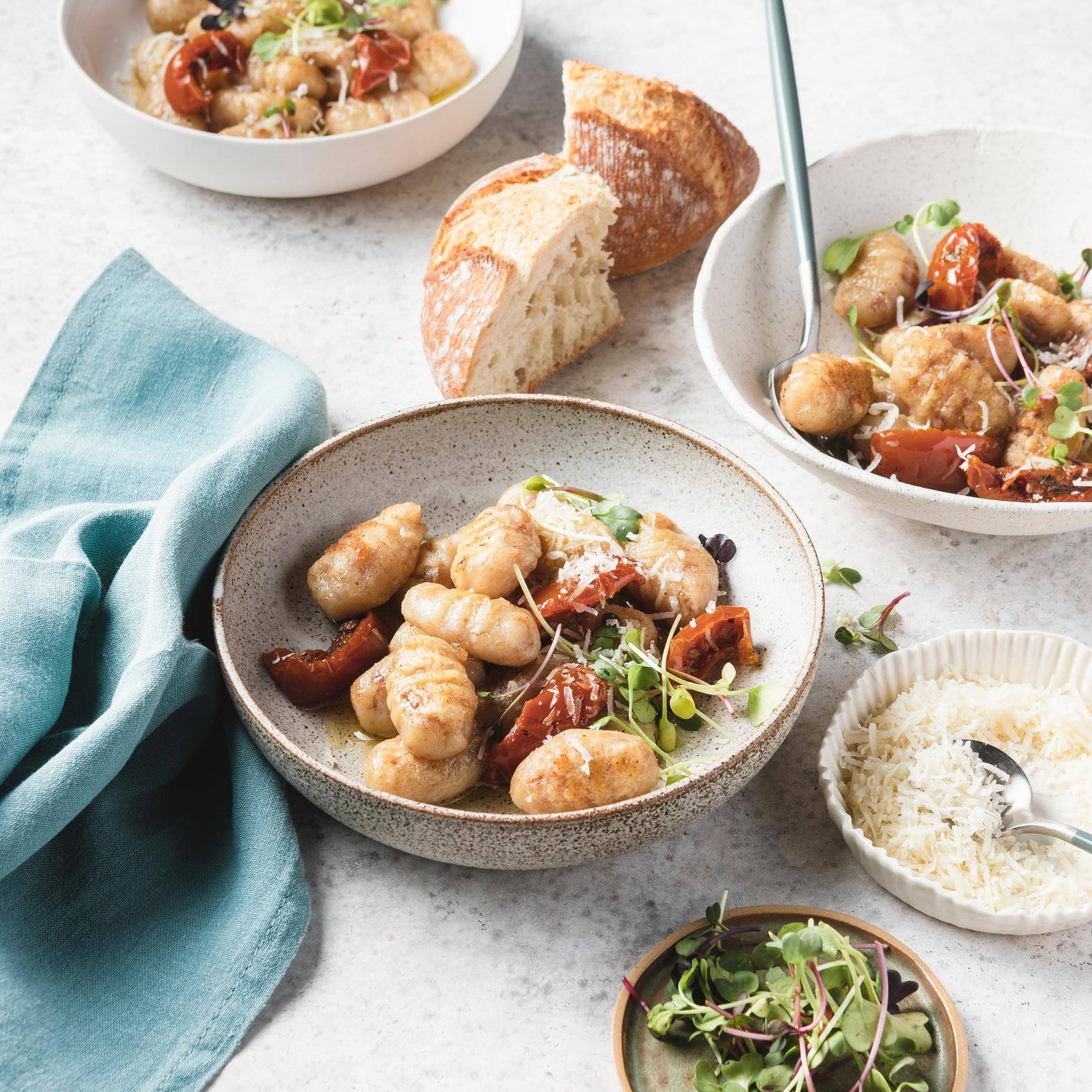 Gnocchis au pain rassis - Recette Companion | Moulinex