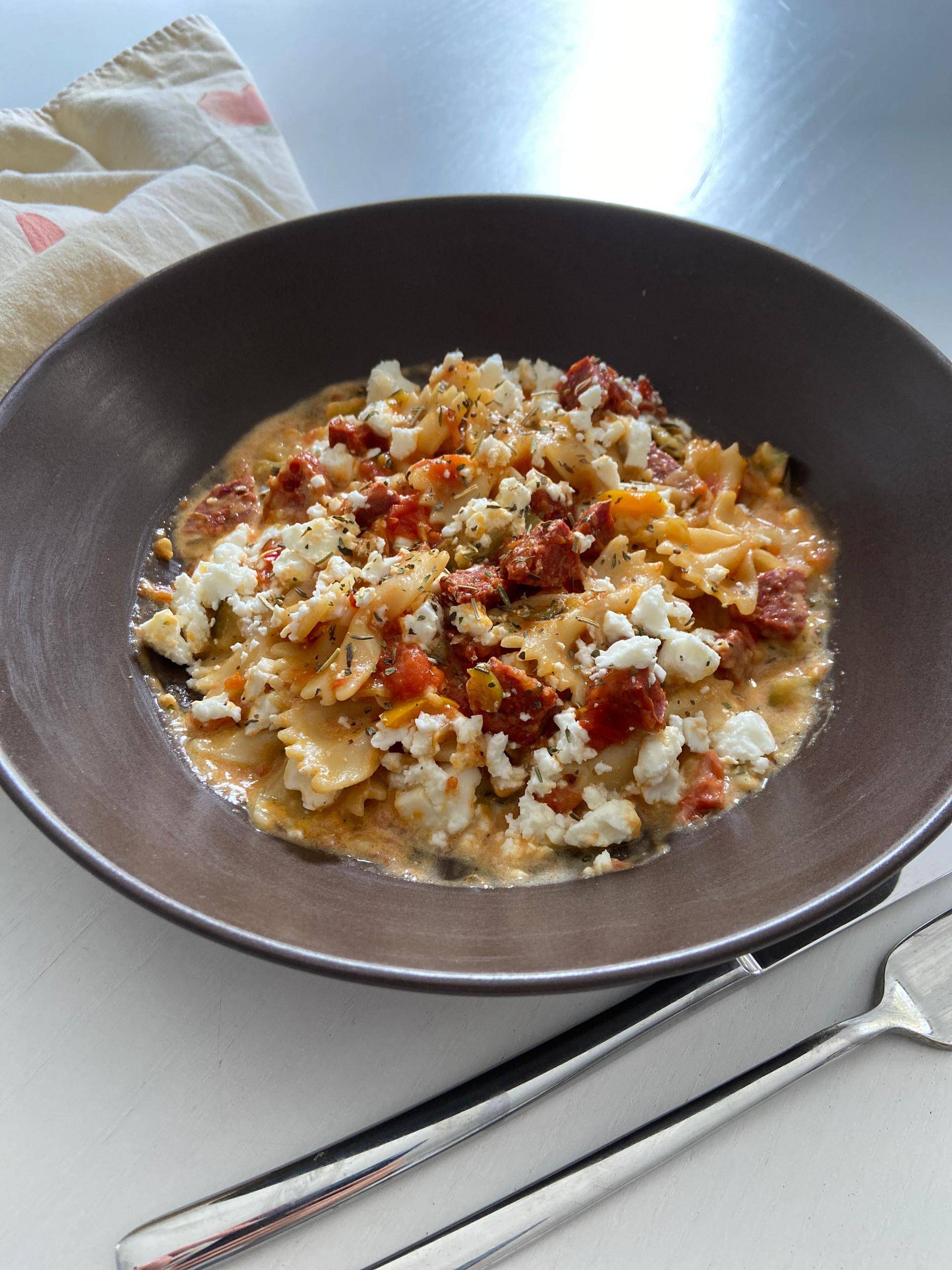 One pot pasta estivale - Recepten Cookeo | Moulinex