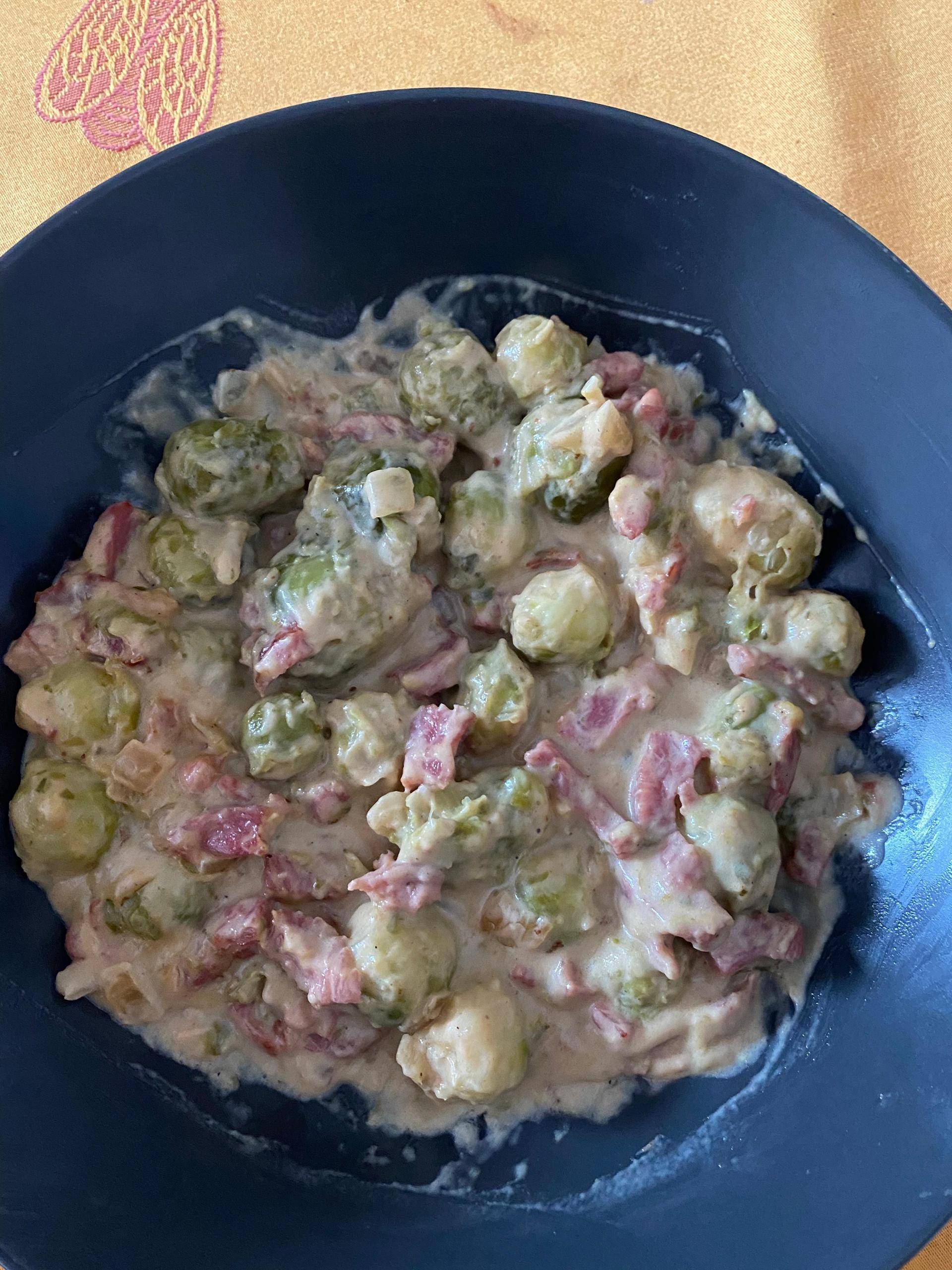 Choux bruxelles lardons - Recepten Cookeo | Moulinex