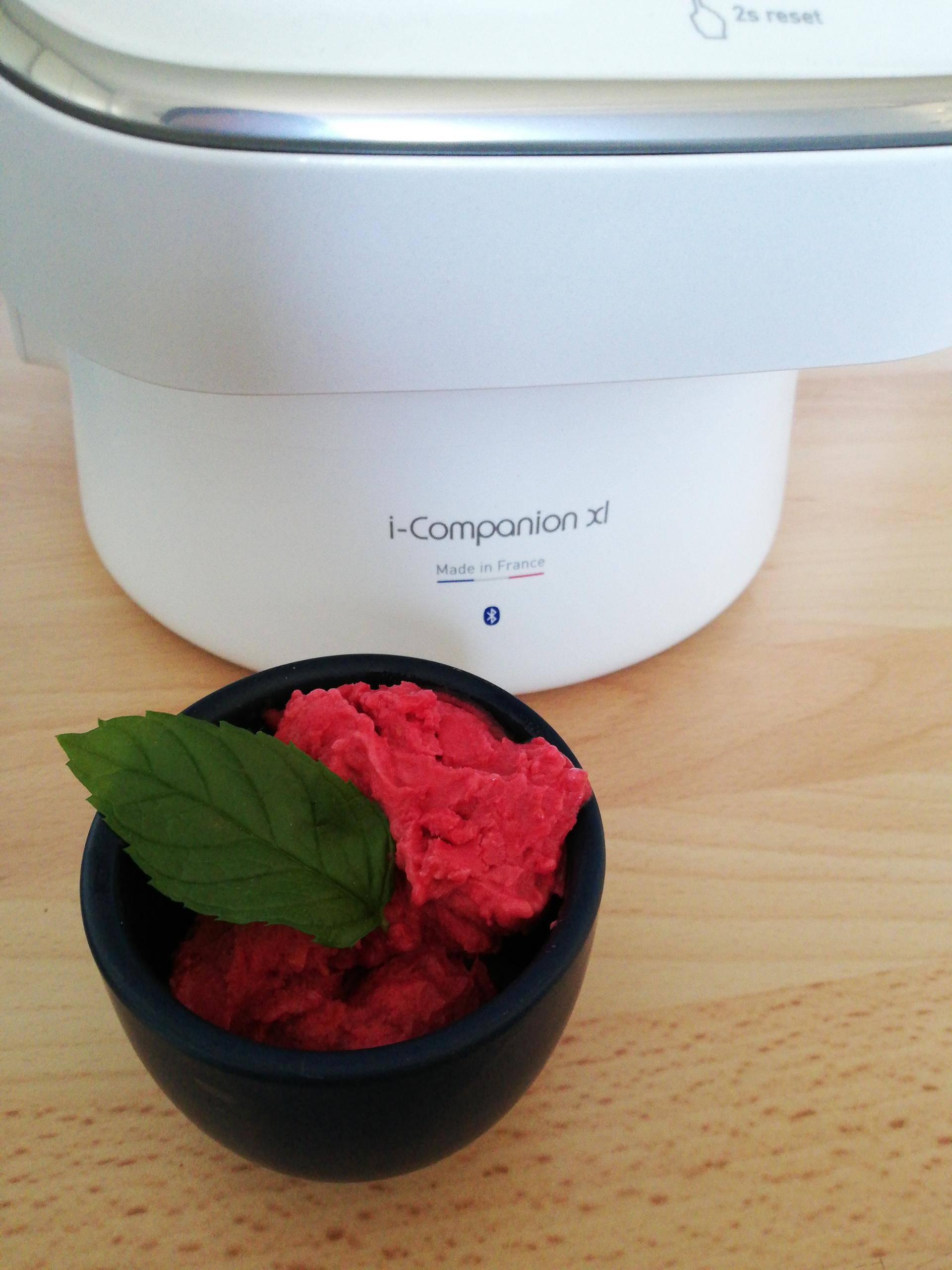 Sorbet framboise - Recepten Companion Connect XL | Moulinex